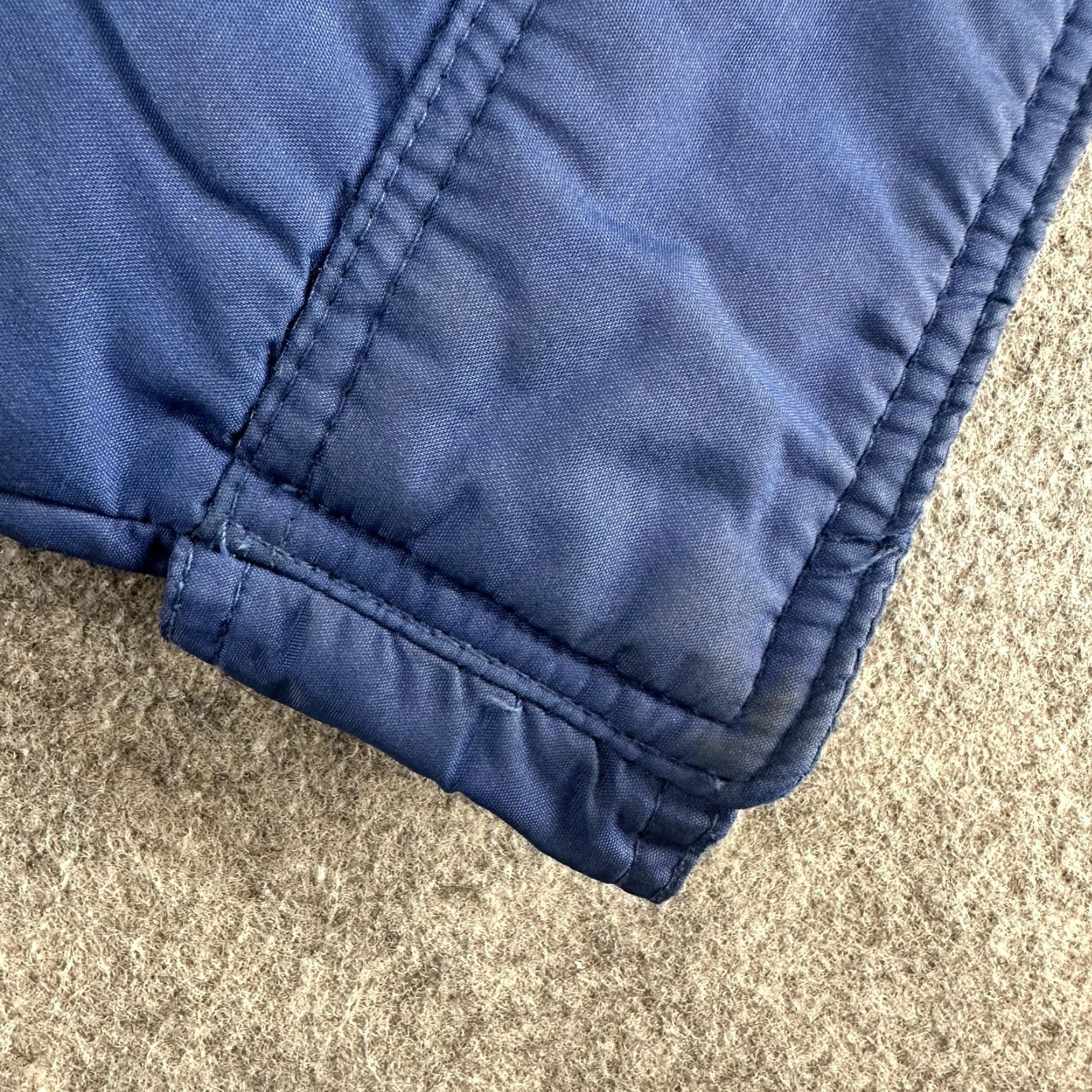 Vintage VINTAGE Powder Gear Jacket Mens XL Blue Parka Puffer Quilted Lined Down 90s Size US XL / EU 56 / 4 - 6 Thumbnail