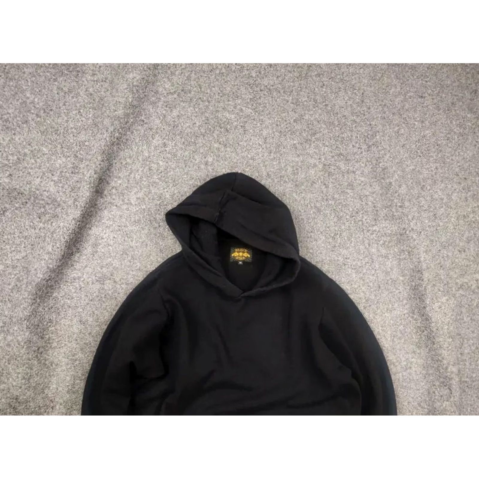 Vintage BRAVE STAR SELVAGE Los Angeles American Made Cotton Black Hoodie Shirt Men M Cold Weather 90s Army Vintage-Style Size US M / EU 48-50 / 2 - 2 Thumbnail
