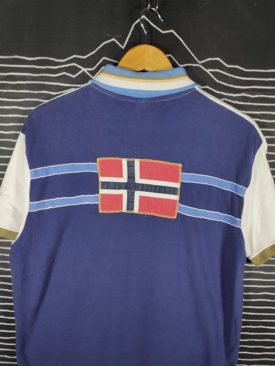 Designer × Napapijri Napapijri Italian Casual Wear Color Block Polo Size L Size US L / EU 52-54 / 3 - 4 Thumbnail