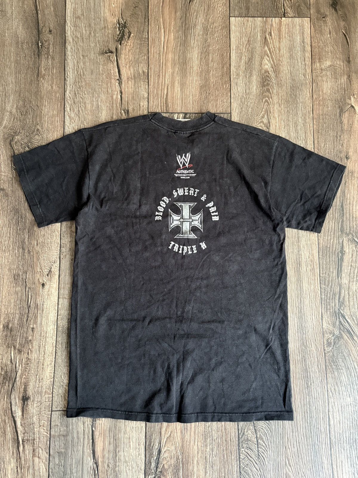 WWF Vintage 2000s The Game Rules Triple H WWE Faded Wrestling Size US M / EU 48-50 / 2 - 9 Thumbnail