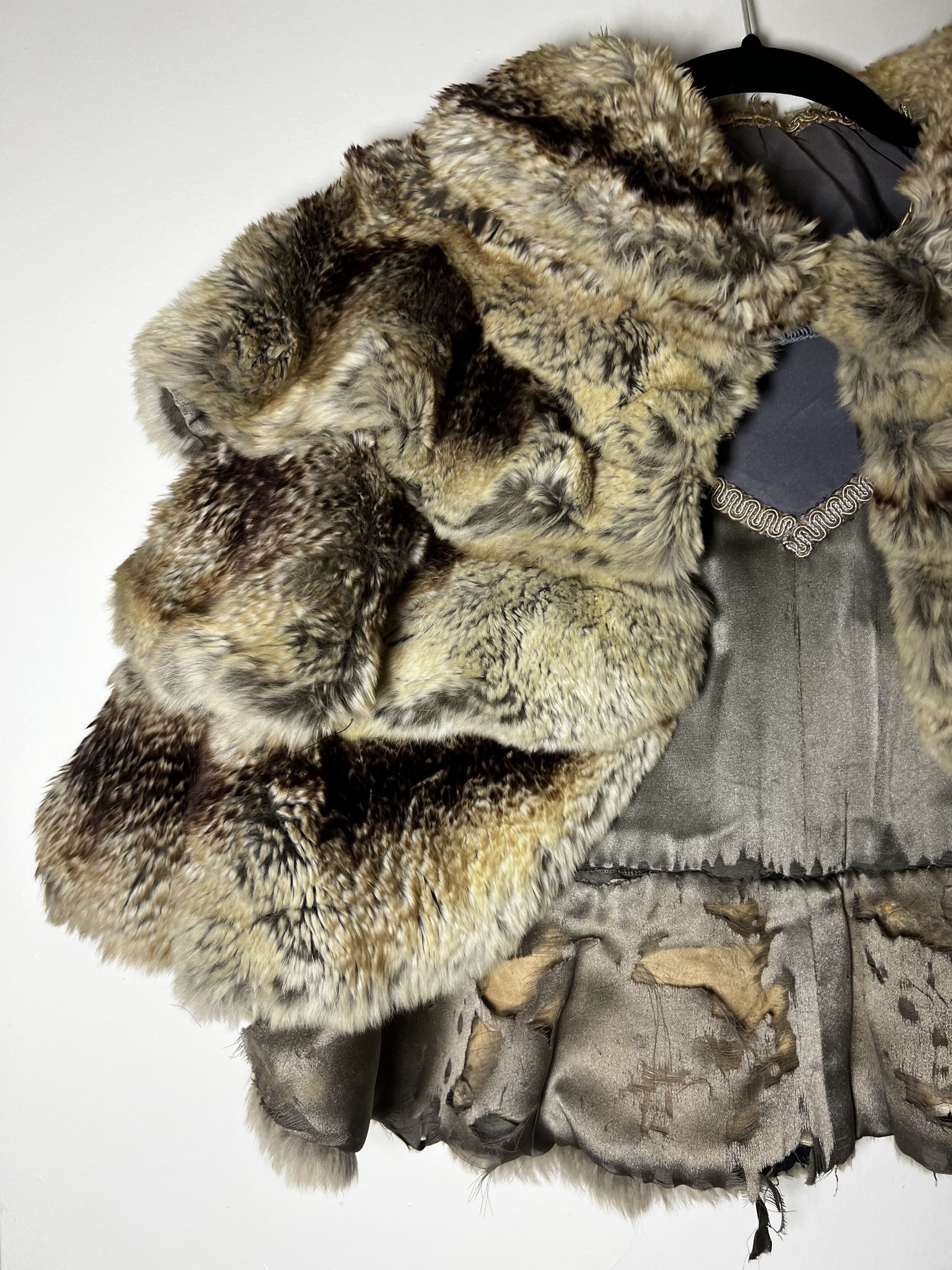 Other × Vintage Vintage 1920's-1930's Chinchilla Fur Stole Wrap - Cape Size ONE SIZE - 8 Thumbnail