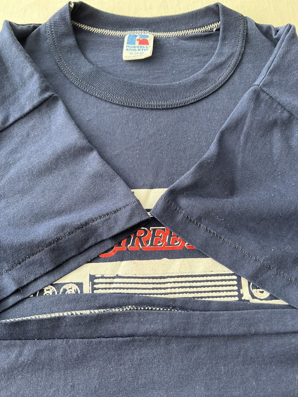 Vintage Vintage 1980 Hill Street Blues TV Show Movie Navy T-shirt Size US M / EU 48-50 / 2 - 8 Thumbnail