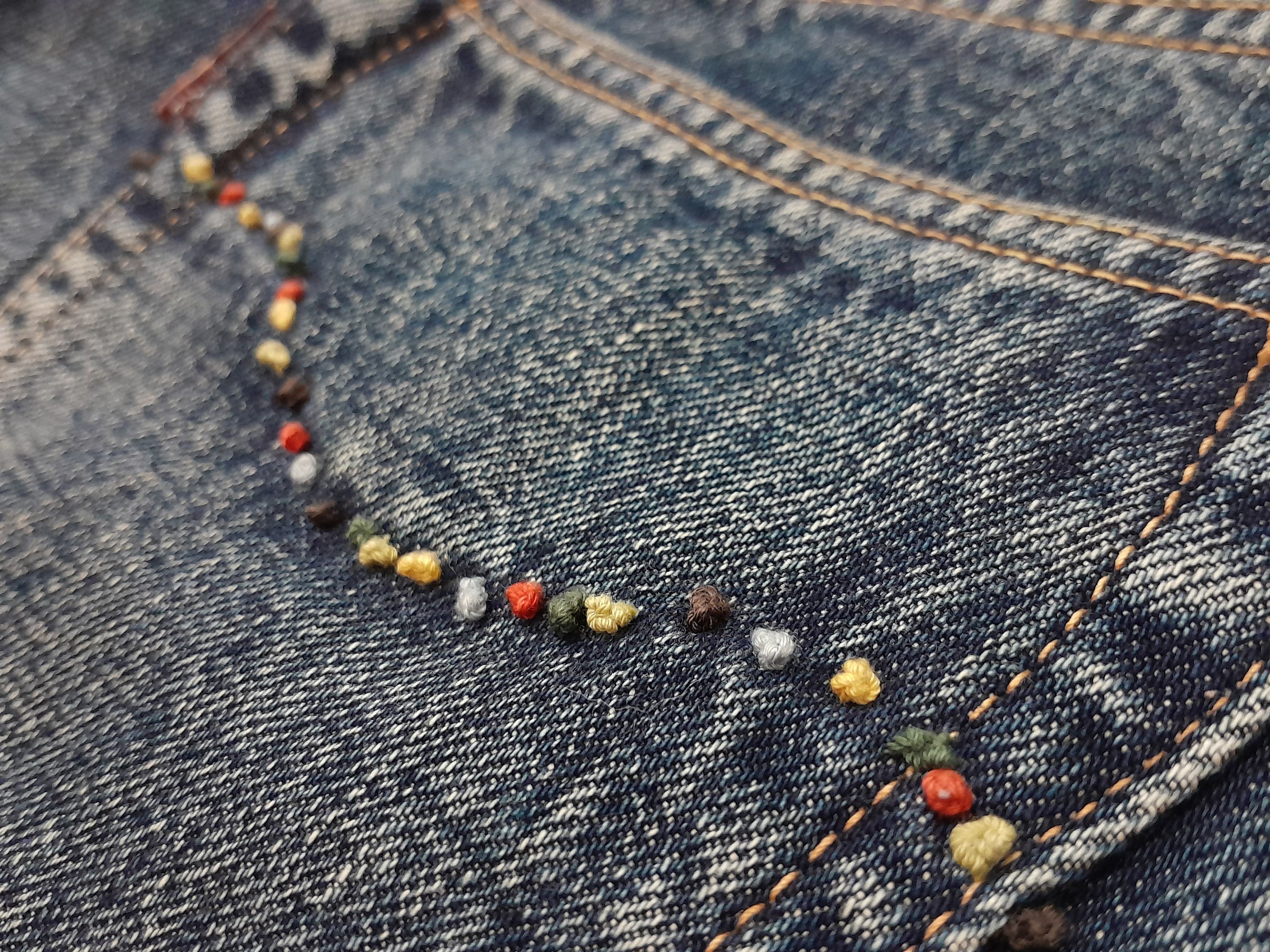 Kapital KAPITAL Jeans Flare Bell Bottom Bootcut Vintage Size US 31 - 17 Thumbnail