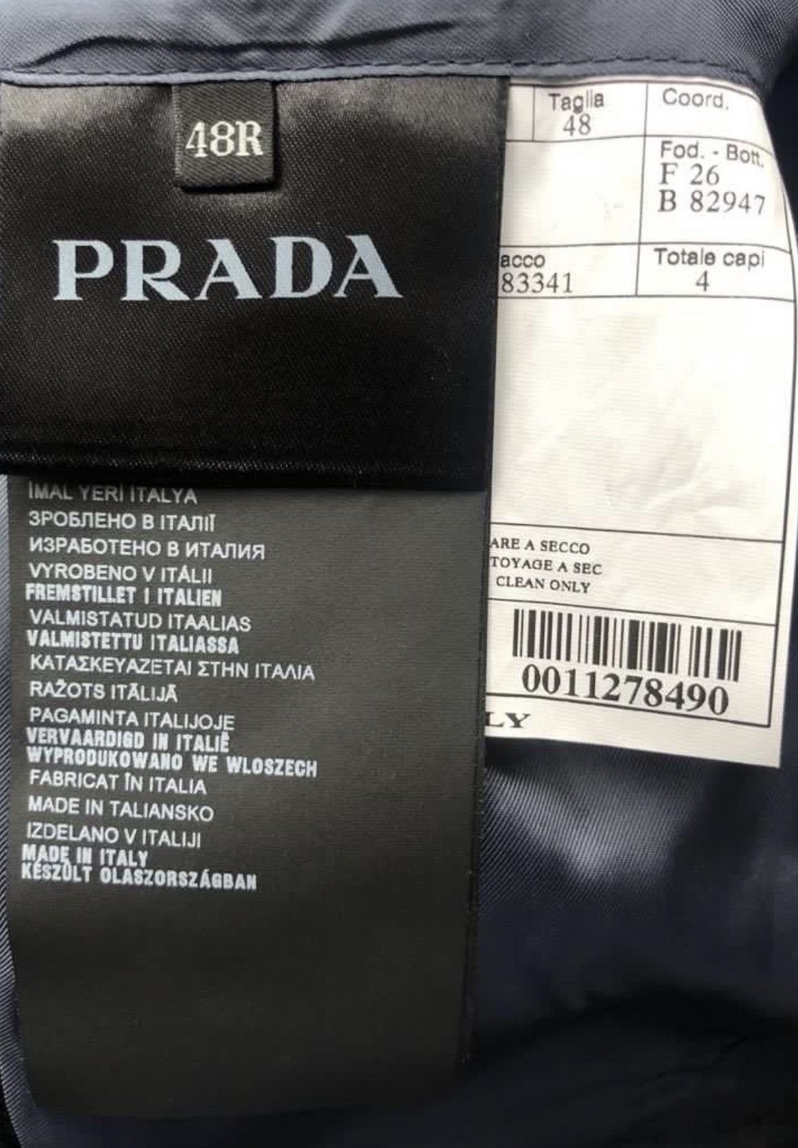 Prada Prada Mohair silk mid west tuxedo size48r Size 48R - 5 Thumbnail