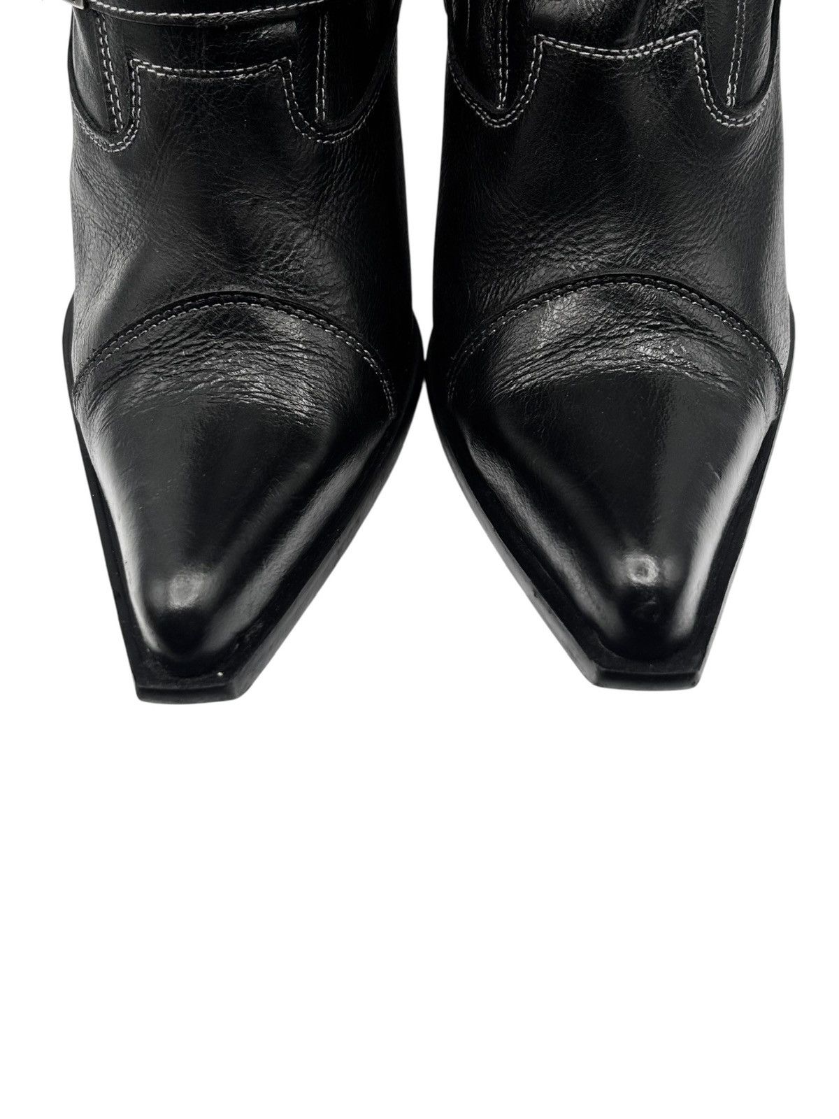 New Rock Vintage New Rock leather witch heels Size 40 Size US 10 / IT 40 - 3 Thumbnail