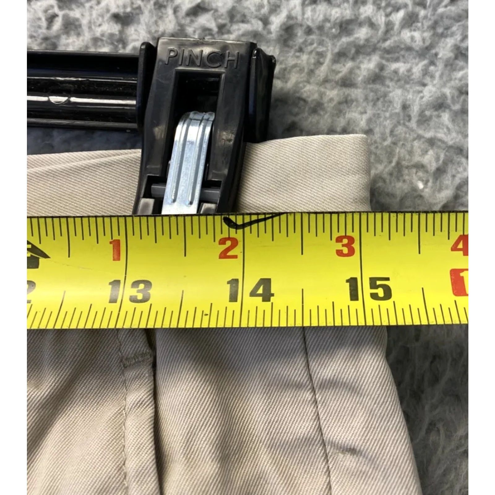Banana Republic BANANA REPUBLIC Athletic Fit Chino Pants Mens 30x30 Tan Slimming Regular Cotton Blend Size US 30 / EU 46 - 3 Thumbnail