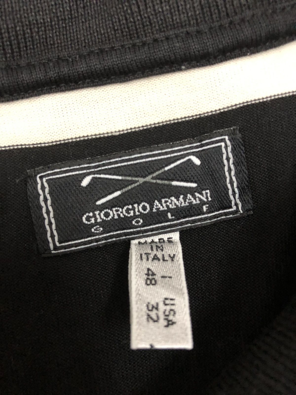 Giorgio Armani GIORGIO ARMANI STRIPE POLO TEE Size US L / EU 52-54 / 3 - 7 Thumbnail