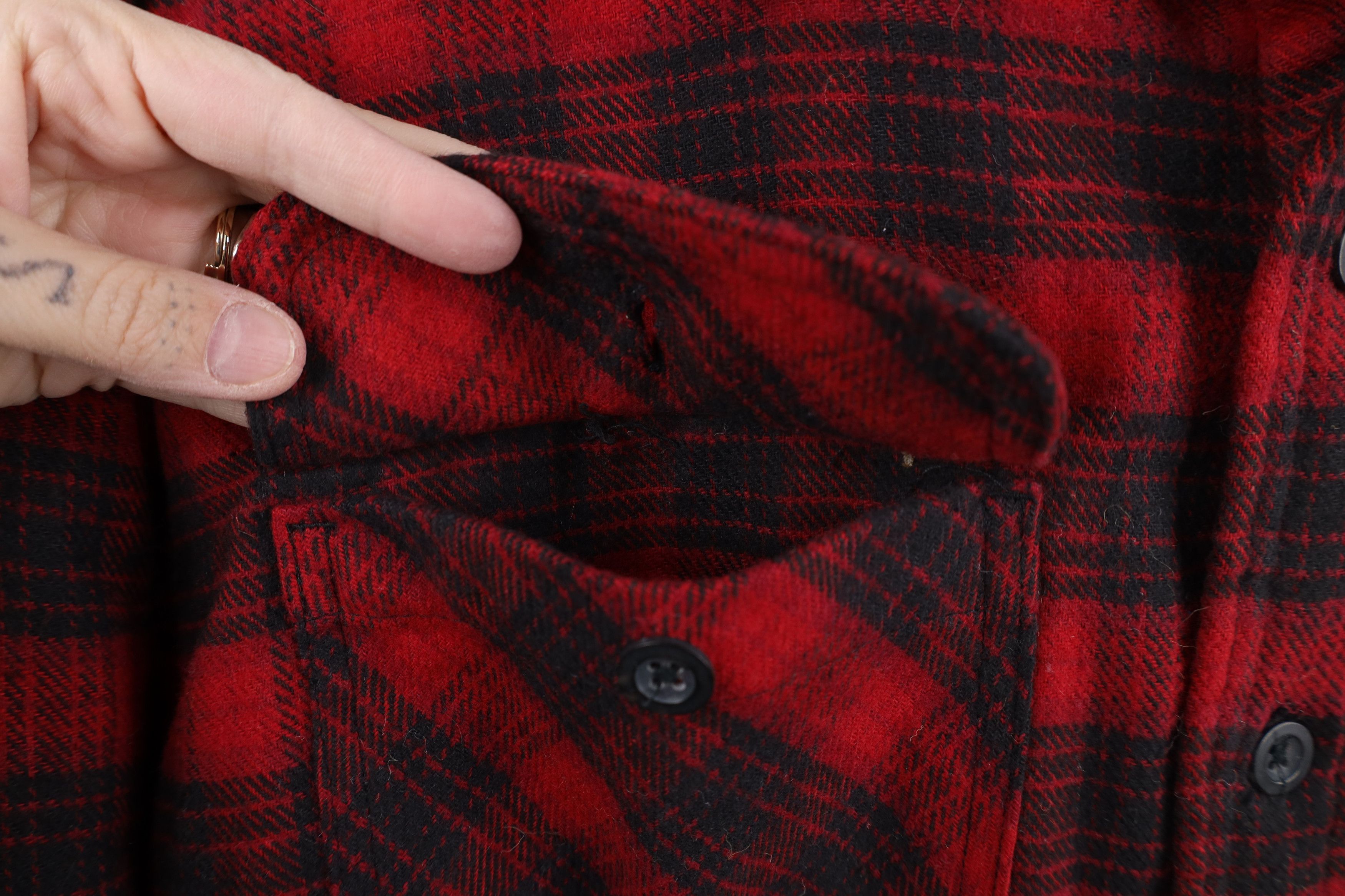 Vintage 90s Y2K Streetwear Flannel Shirt Jacket Jac Shirt