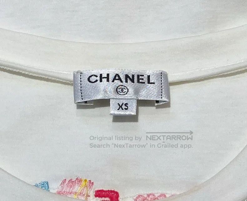 Chanel Chanel White sequin short sleeves Size XS / US 0-2 / IT 36-38 - 5 Thumbnail