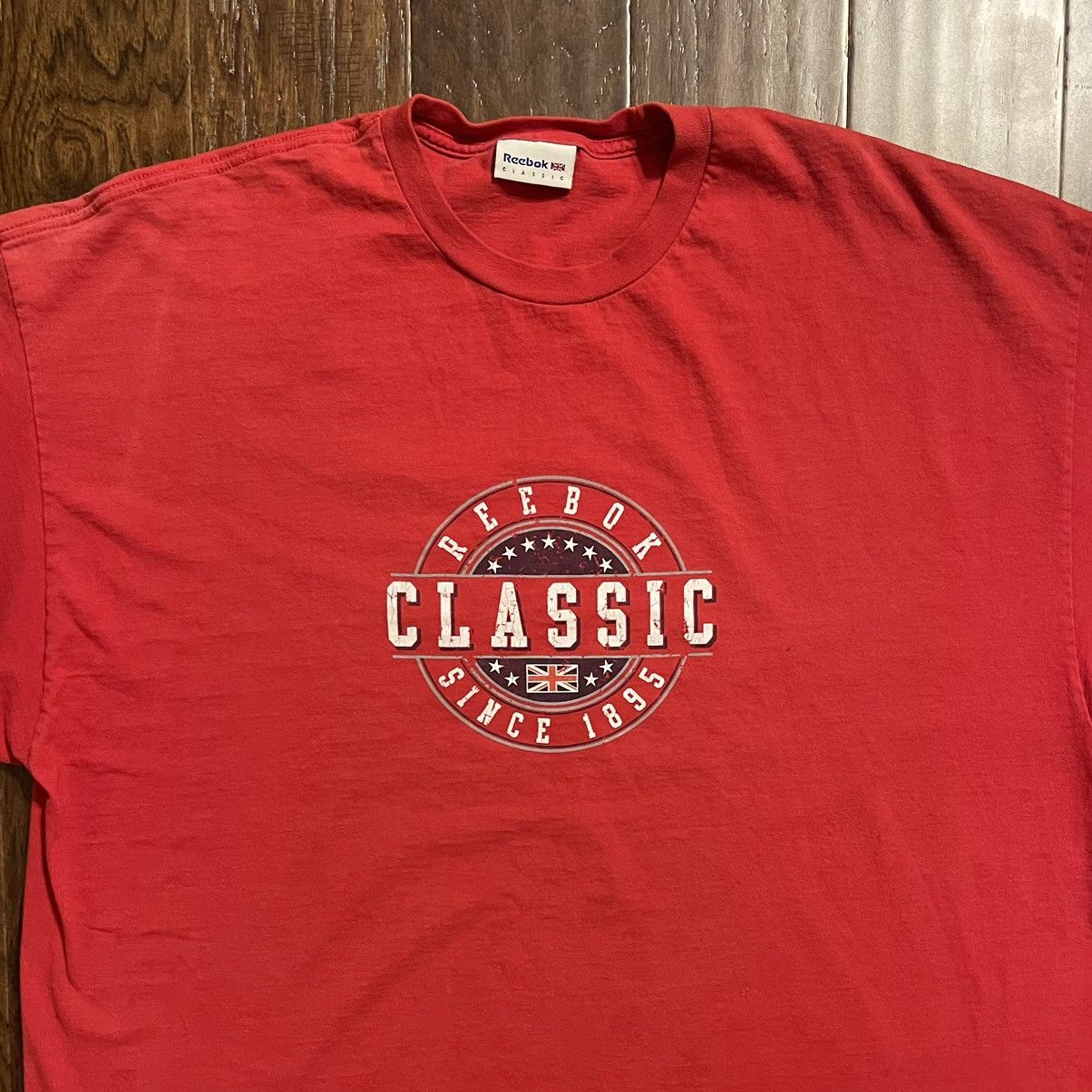 Reebok Vintage Reebok Classic Spell Out Graphic T Shirt Size US XXL / EU 58 / 5 - 2 Thumbnail
