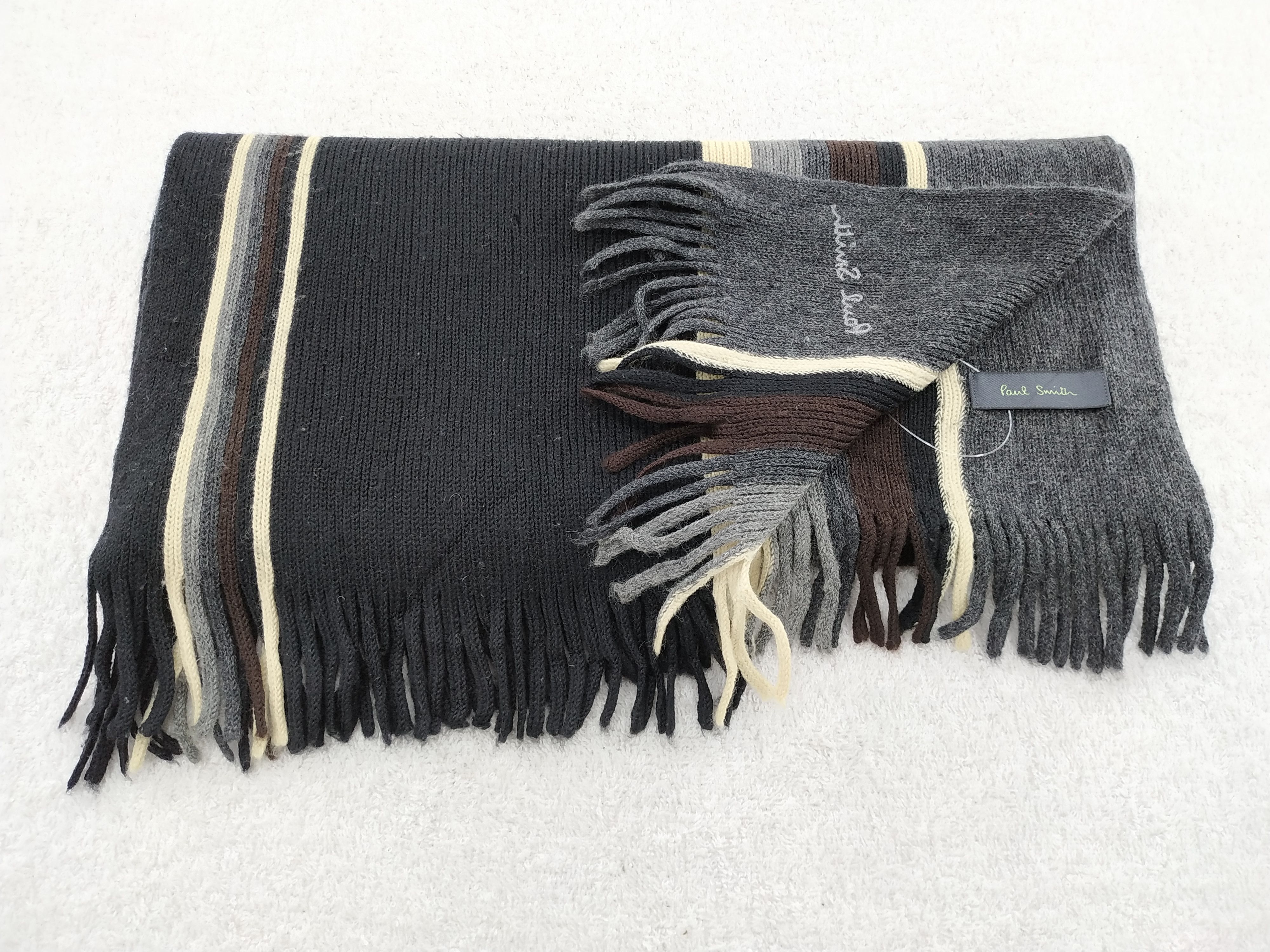 Paul Smith Vintage Paul Smith Scarf/Muffler/Neckwear MF200 Size ONE SIZE - 4 Thumbnail