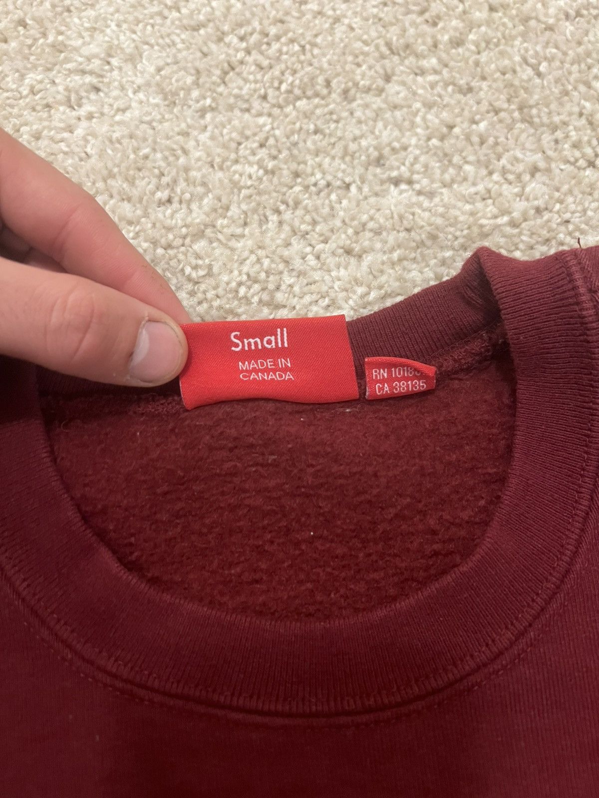 Supreme Supreme 2022 box logo crewneck Size US M / EU 48-50 / 2 - 7 Thumbnail