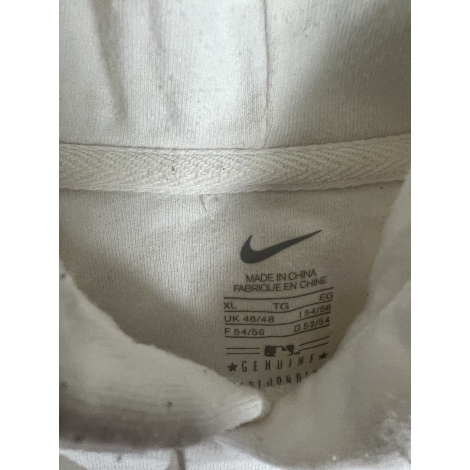 Nike Vintage Nike New York Yankees Center Swoosh Hoodie Sweatshir Size US XL / EU 56 / 4 - 5 Thumbnail