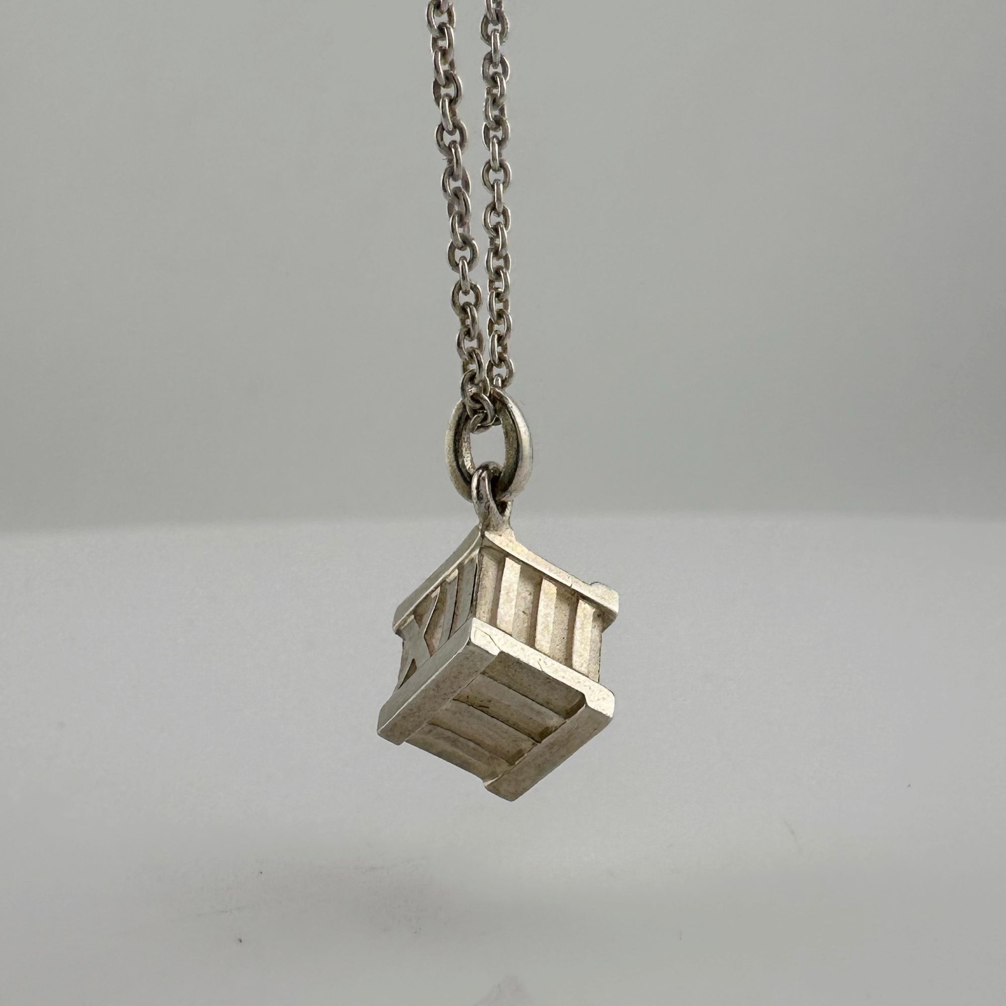 Other Tiffany and Co Atlas Cube Necklace Sterling Silver Size ONE SIZE - 5 Thumbnail