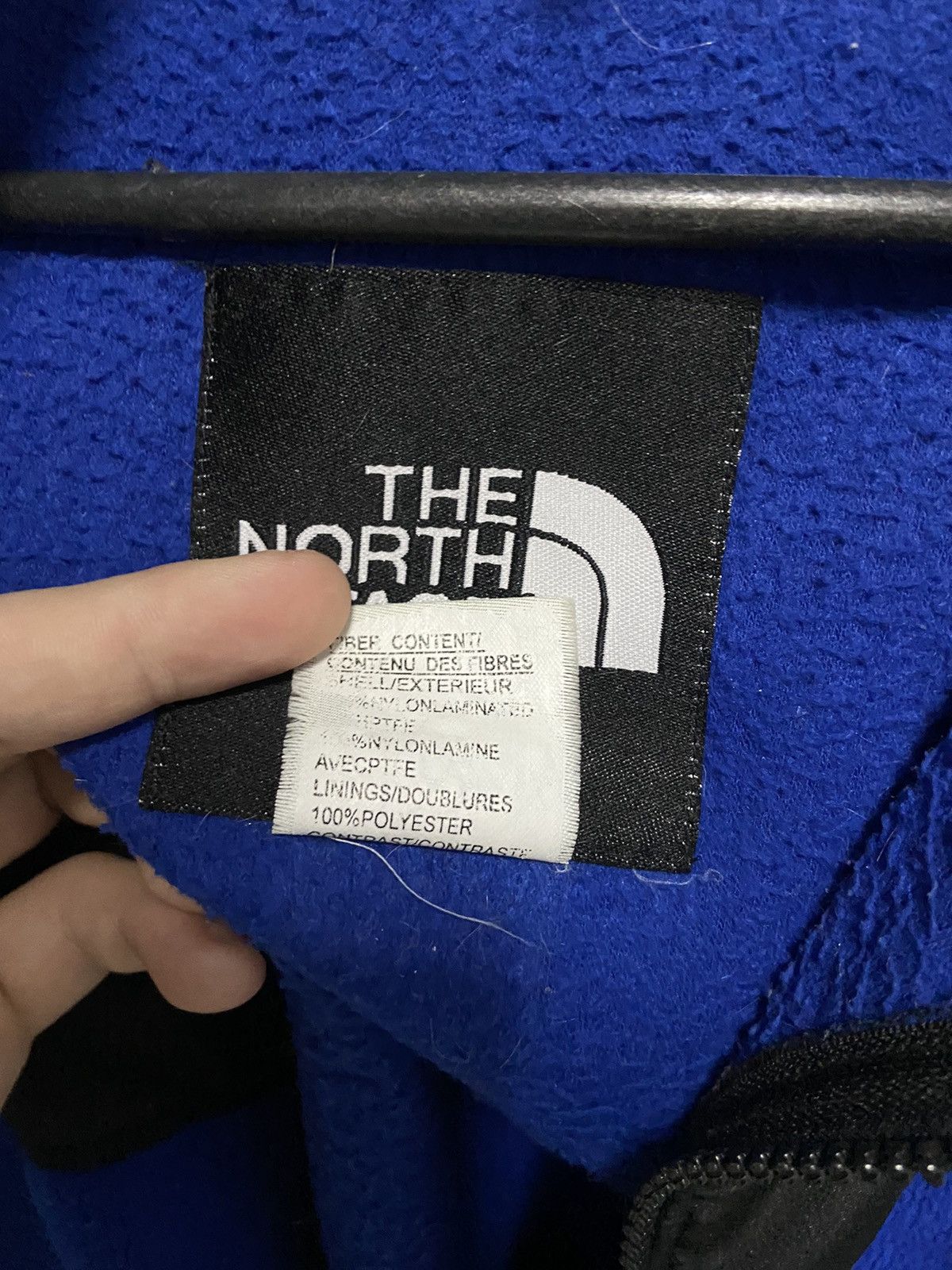 The North Face × Vintage The North Face Vintage Sweatshirt Fleece nylon Logo Size US XL / EU 56 / 4 - 6 Thumbnail