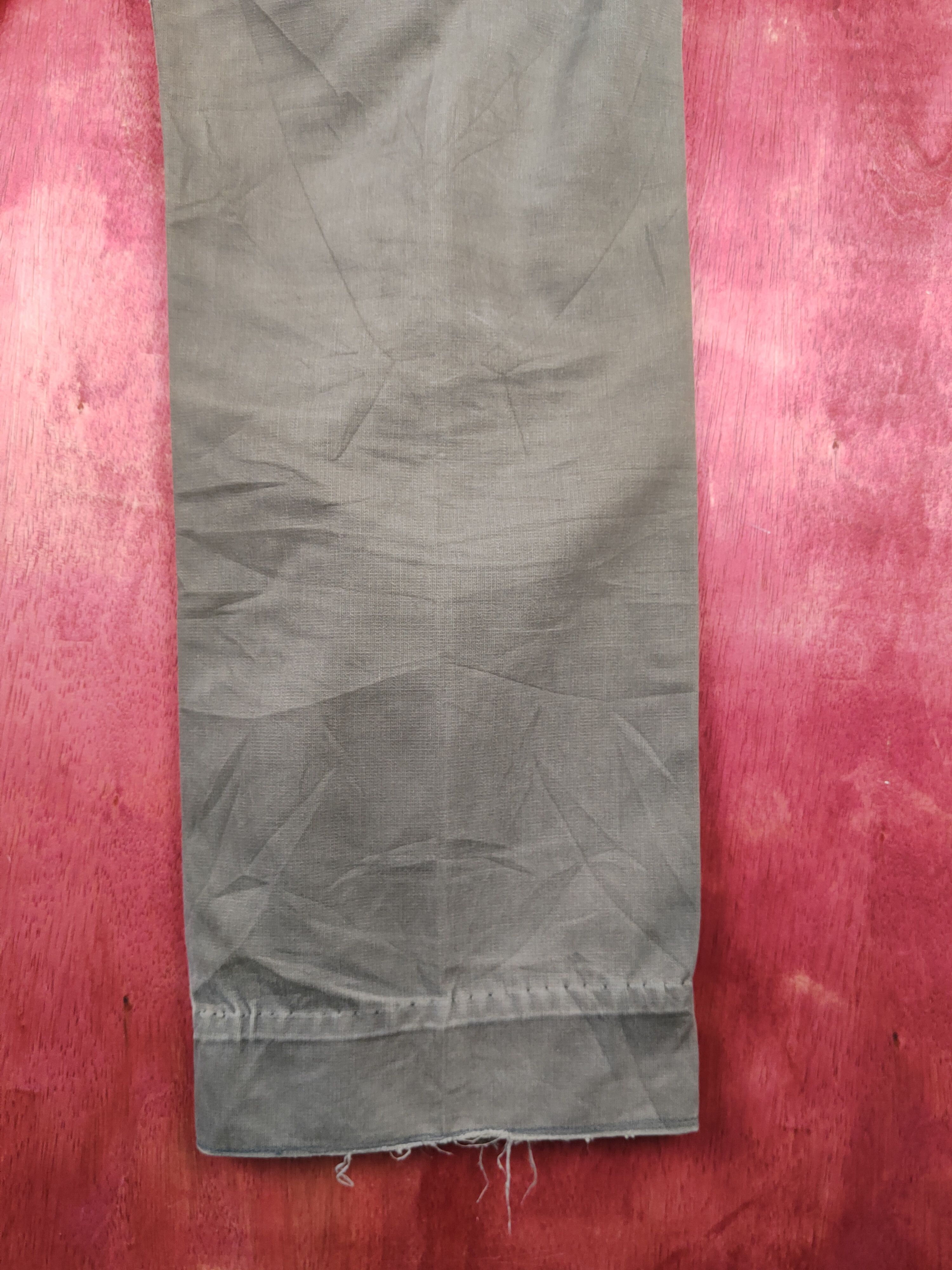 Japanese Brand 702 Levi's Olive Faded vintage ripped cargo Pants #S1433 Size US 36 / EU 52 - 14 Thumbnail
