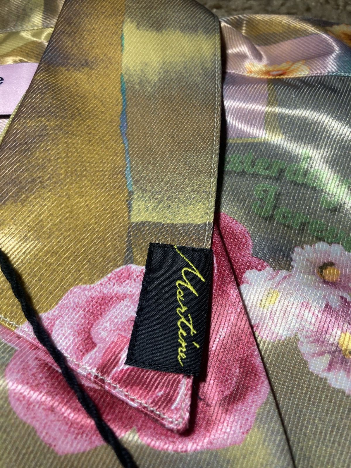 Martine Rose New SS24 Martine Rose Floral Glossy Wet Oil Look Today 2024 Size US S / EU 44-46 / 1 - 6 Thumbnail