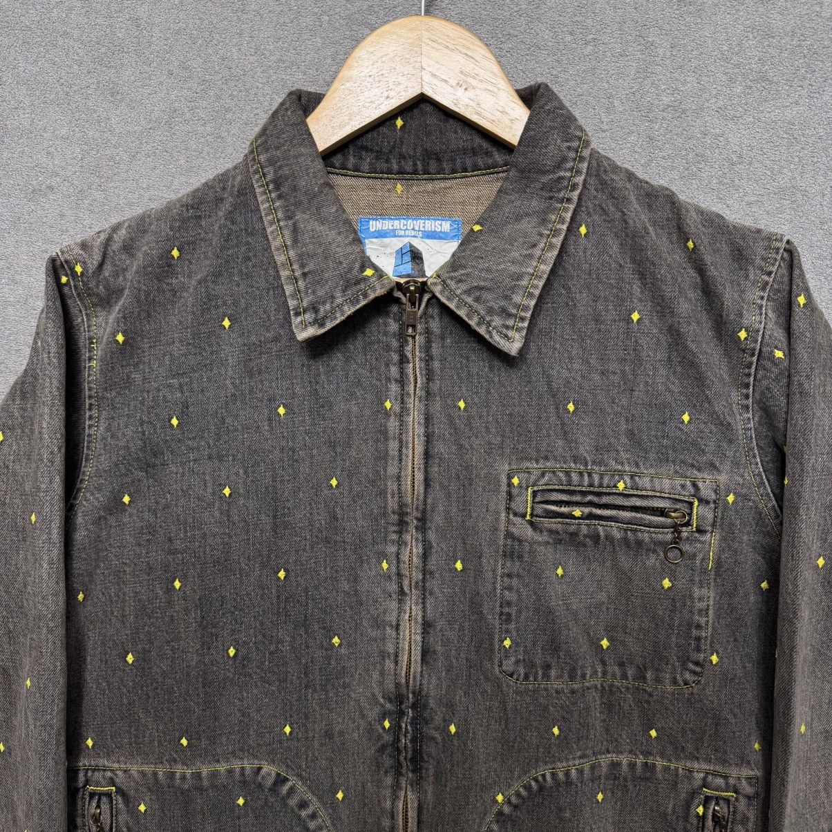 Undercover SS02 Undercover Illusion of Haze Bear Denim Jacket Size US M / EU 48-50 / 2 - 5 Thumbnail