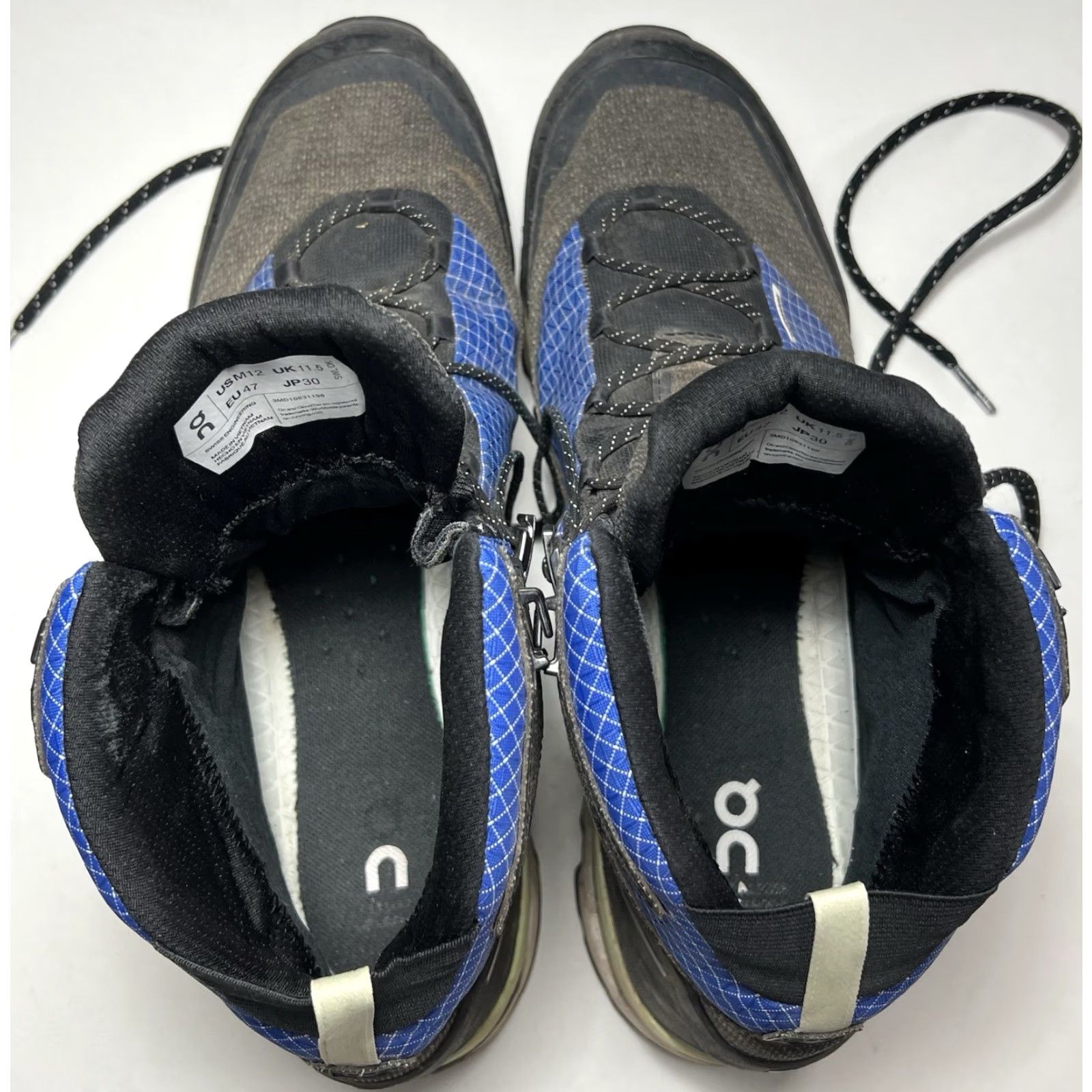 Vintage VINTAGE On Cloud CLOUDALPINE Waterproof Ankle Boots Men 12 Blue Boots Mens Waterproof Athletic Sneaker Size US 12 / EU 45 - 7 Thumbnail