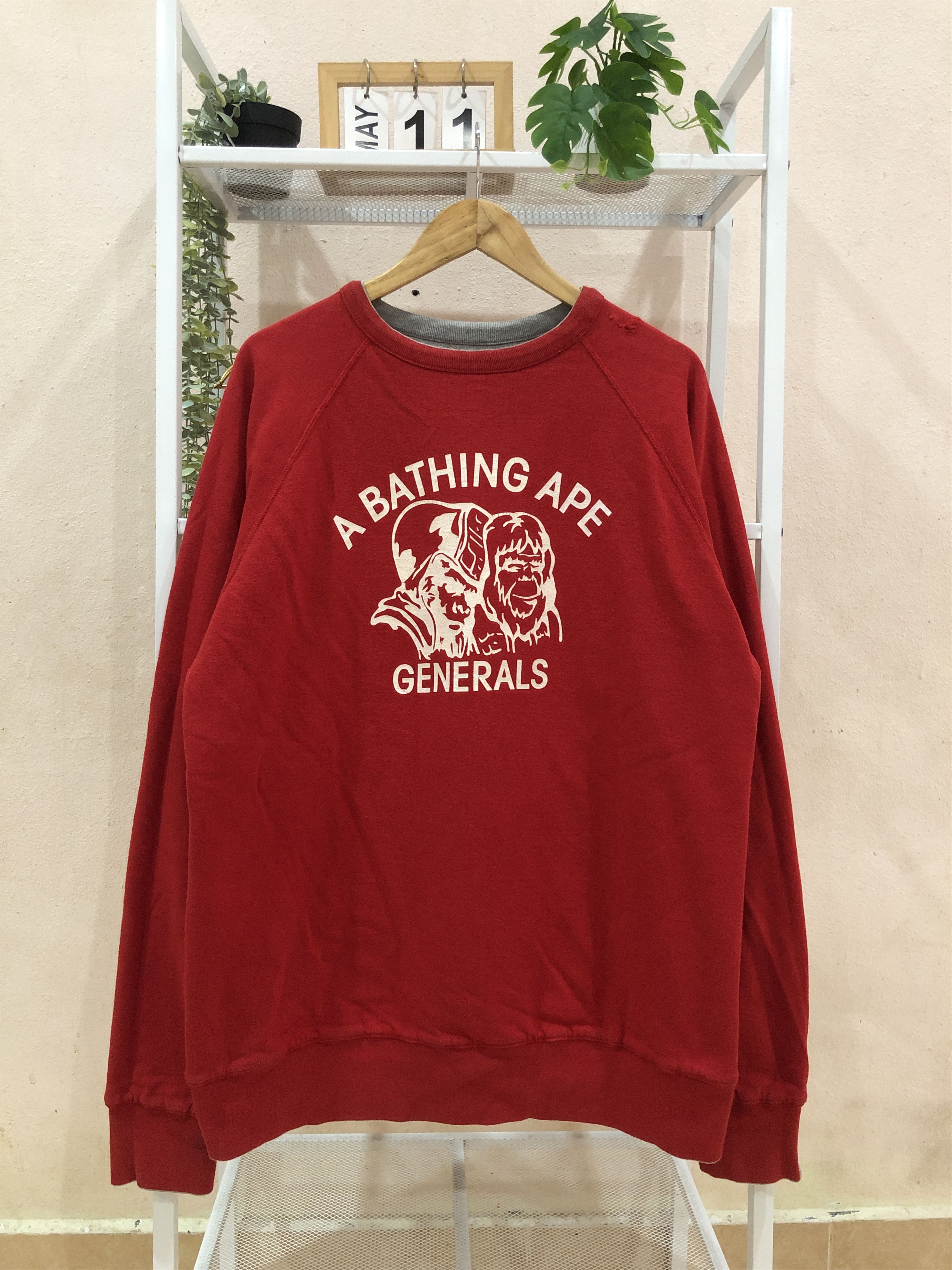 Bape OG A Bathing Ape Reversible Crewneck Sweatshirts Size US L / EU 52-54 / 3 - 3 Thumbnail