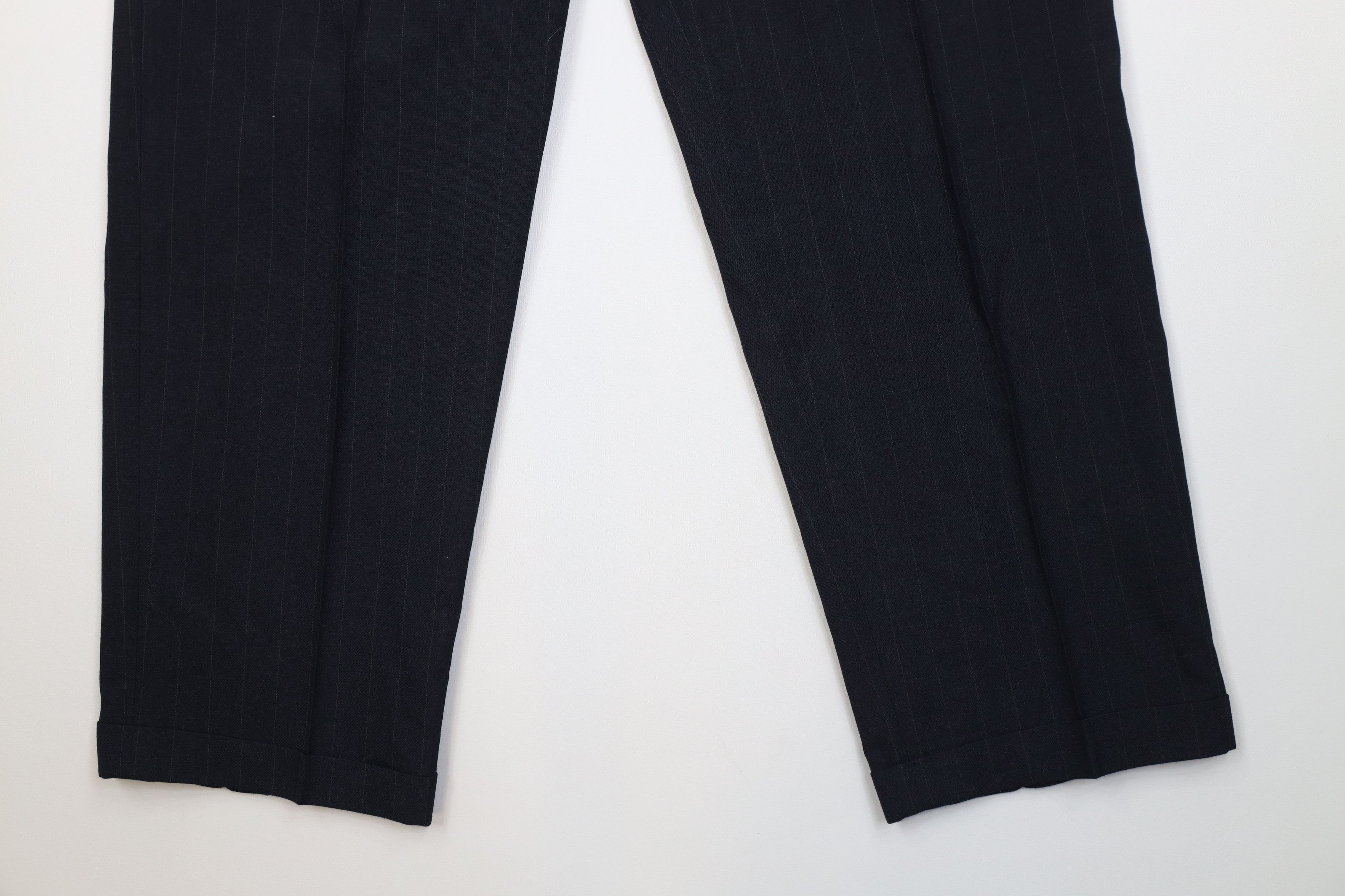 Levi's Vintage 90s Levis Pinstriped Wool Knit Chino Pants Trousers Size US 32 / EU 48 - 4 Thumbnail