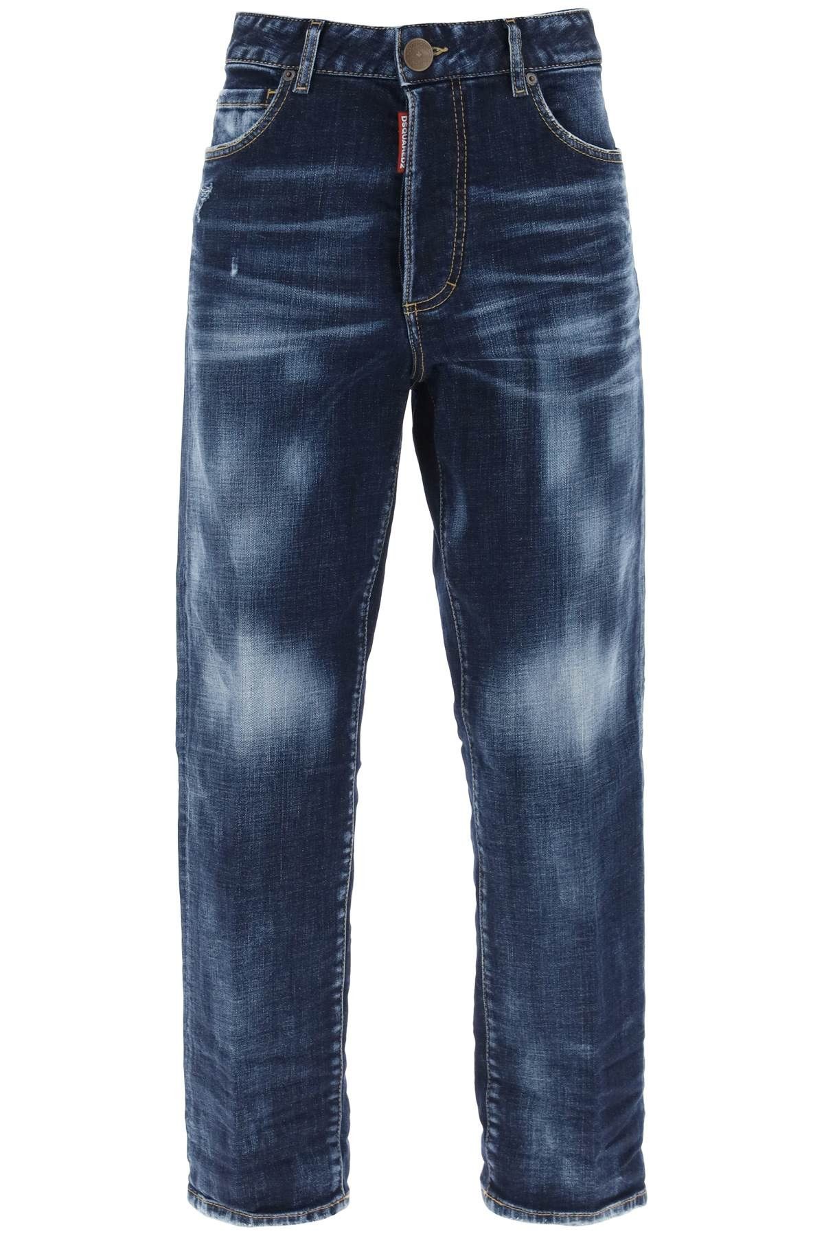 Dsquared2 DSQUARED2 'Boston' Cropped Jeans Size 27" / US 4 / IT 40 - 1 Thumbnail