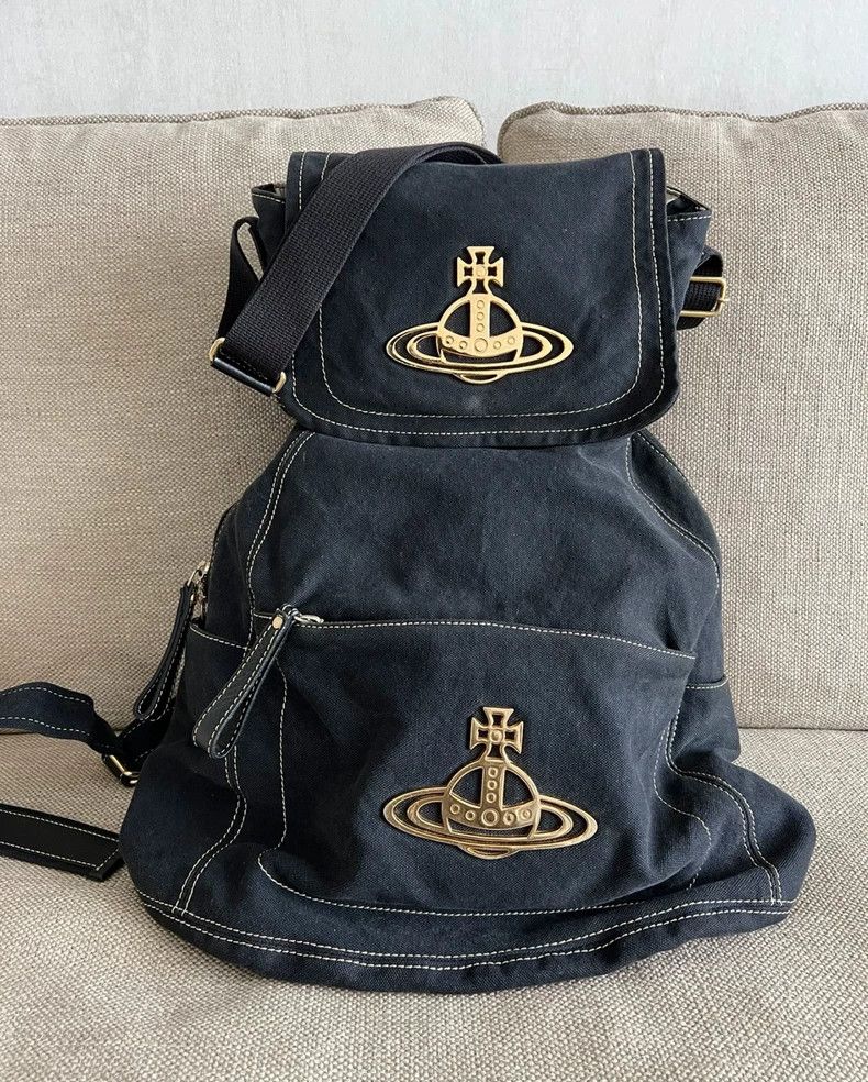 Vivienne Westwood Vivienne Westwood Vintage Canvas Shoulder Bag - dmc Size ONE SIZE - 1 Thumbnail
