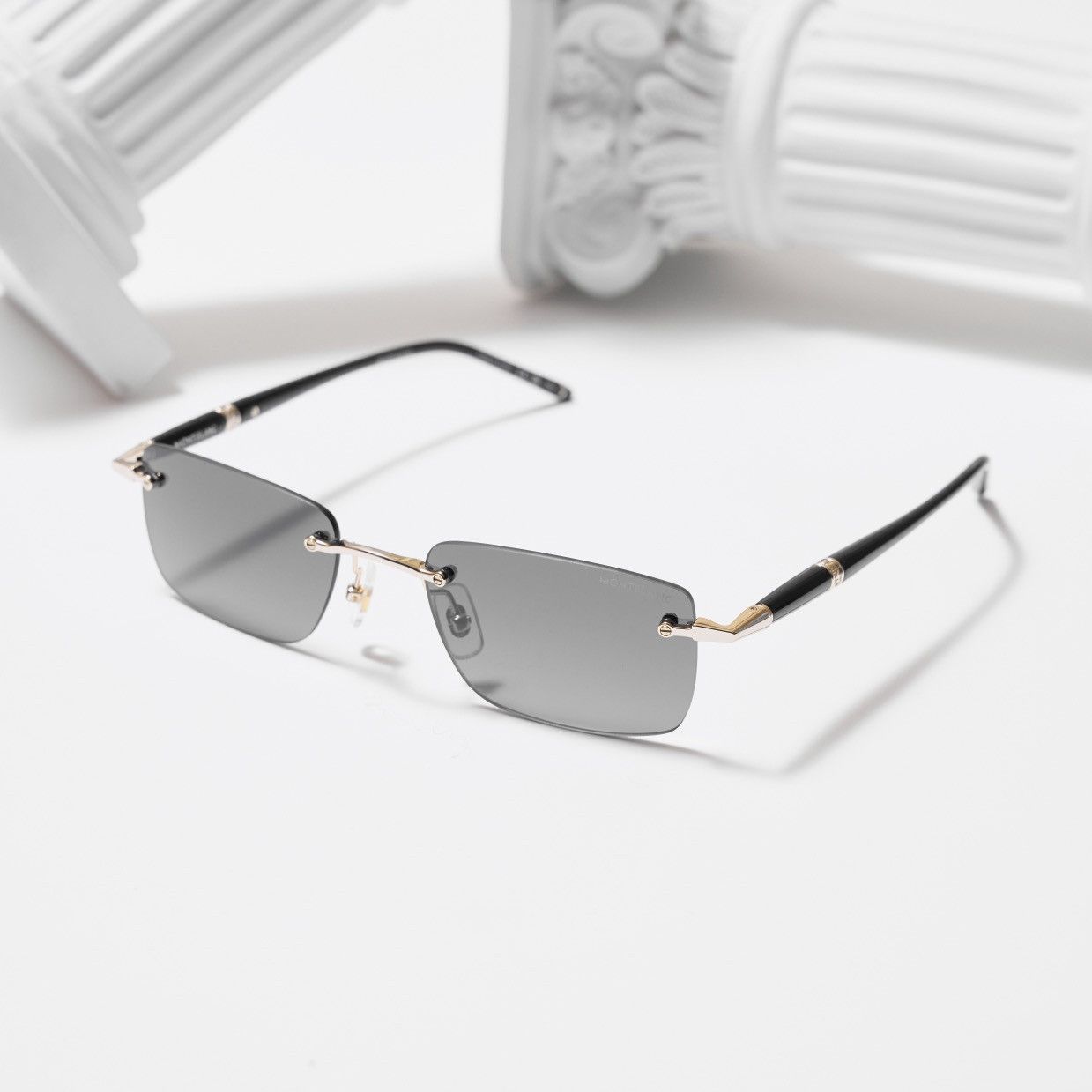 Montblanc MONTBLANC MB0344S 008 SUNGLASSES Size ONE SIZE - 1 Thumbnail