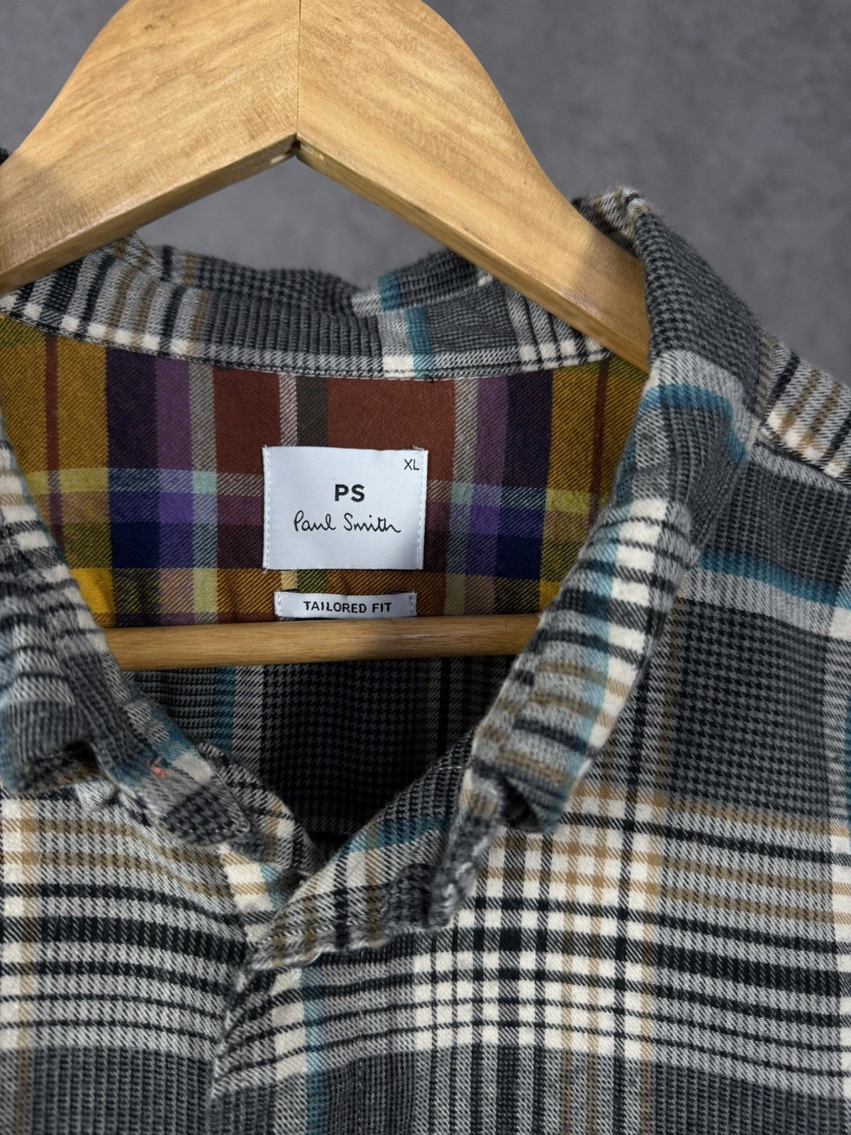 Paul Smith Paul Smith designer flannel shirt Size US XL / EU 56 / 4 - 3 Thumbnail