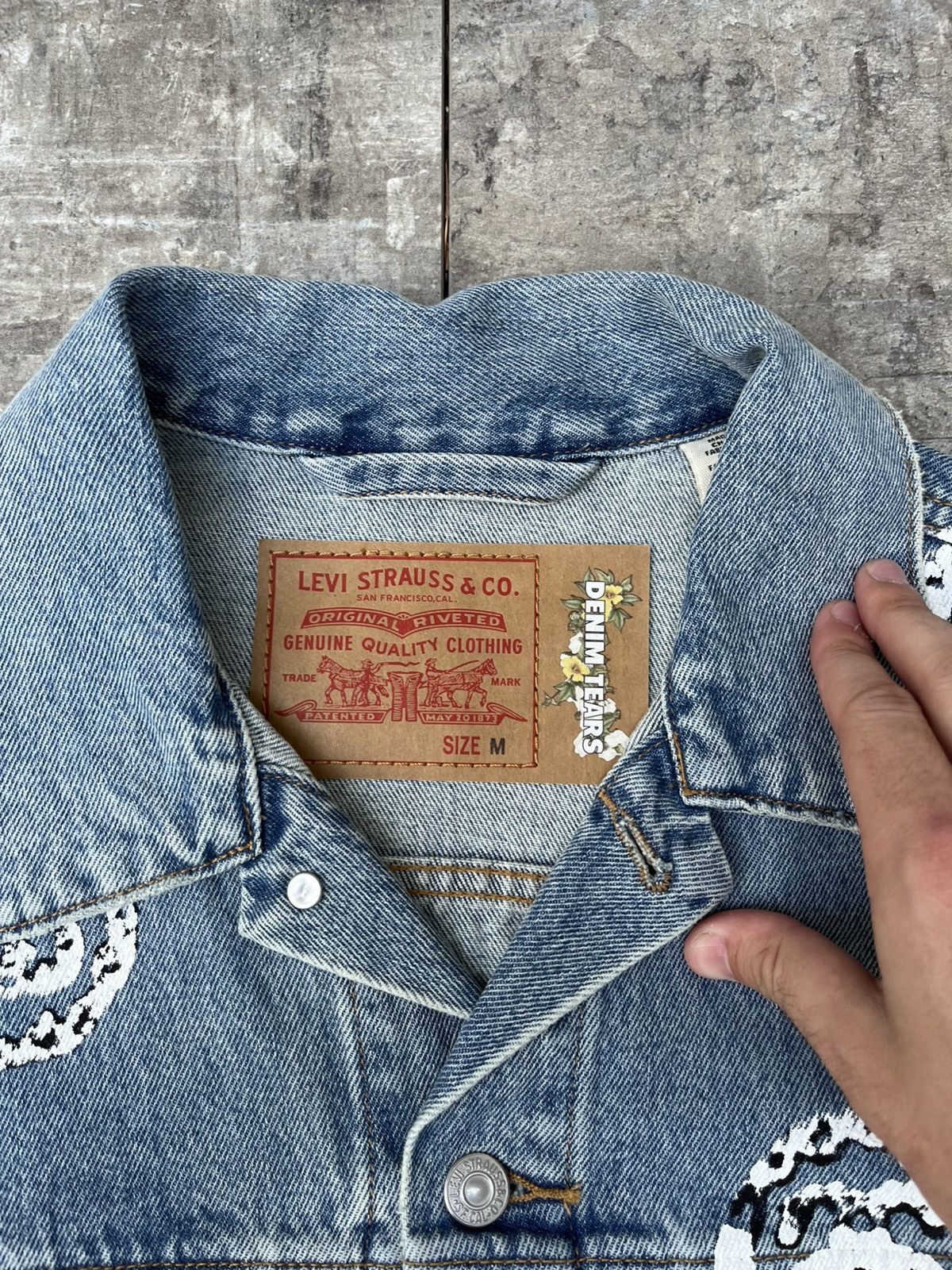 DENIM TEARS × Stussy Stussy x Denim Tears Levis Type 2 Jacket Size US M / EU 48-50 / 2 - 5 Thumbnail
