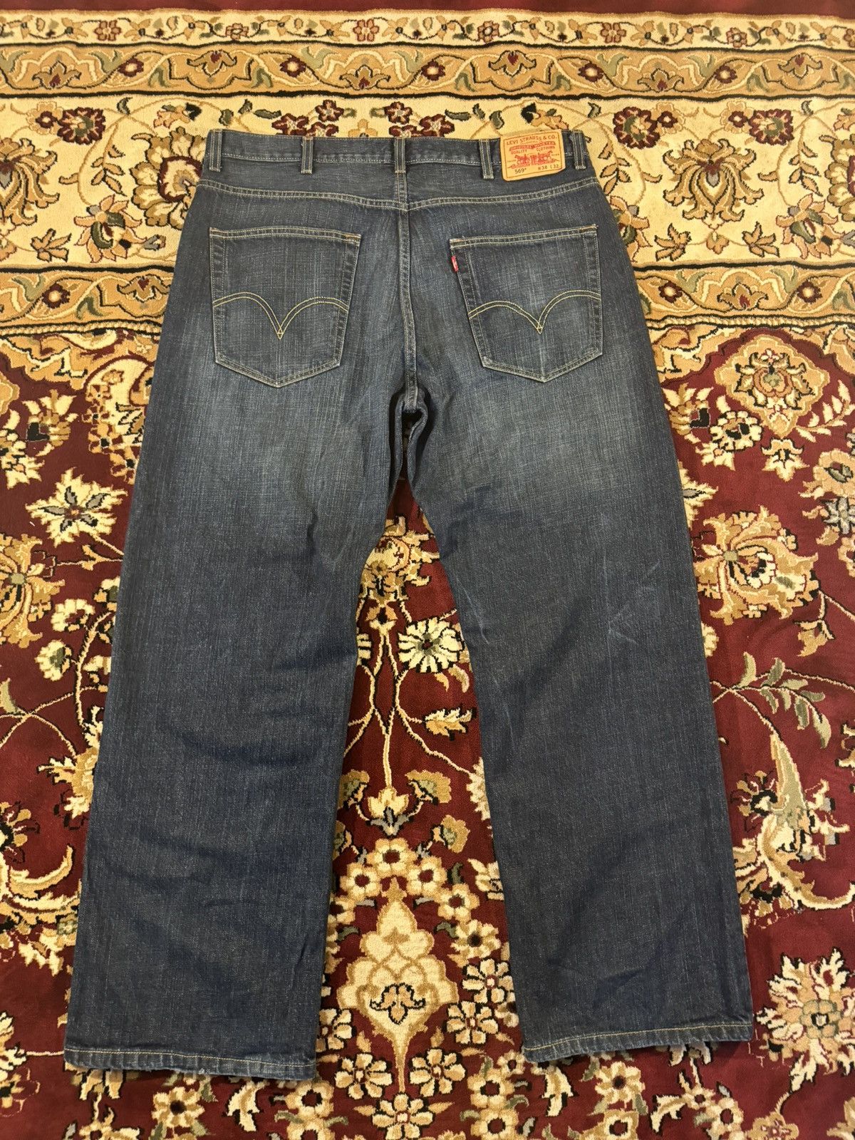 Vintage Levi's 569 Loose Straight Leg jeans | Grailed