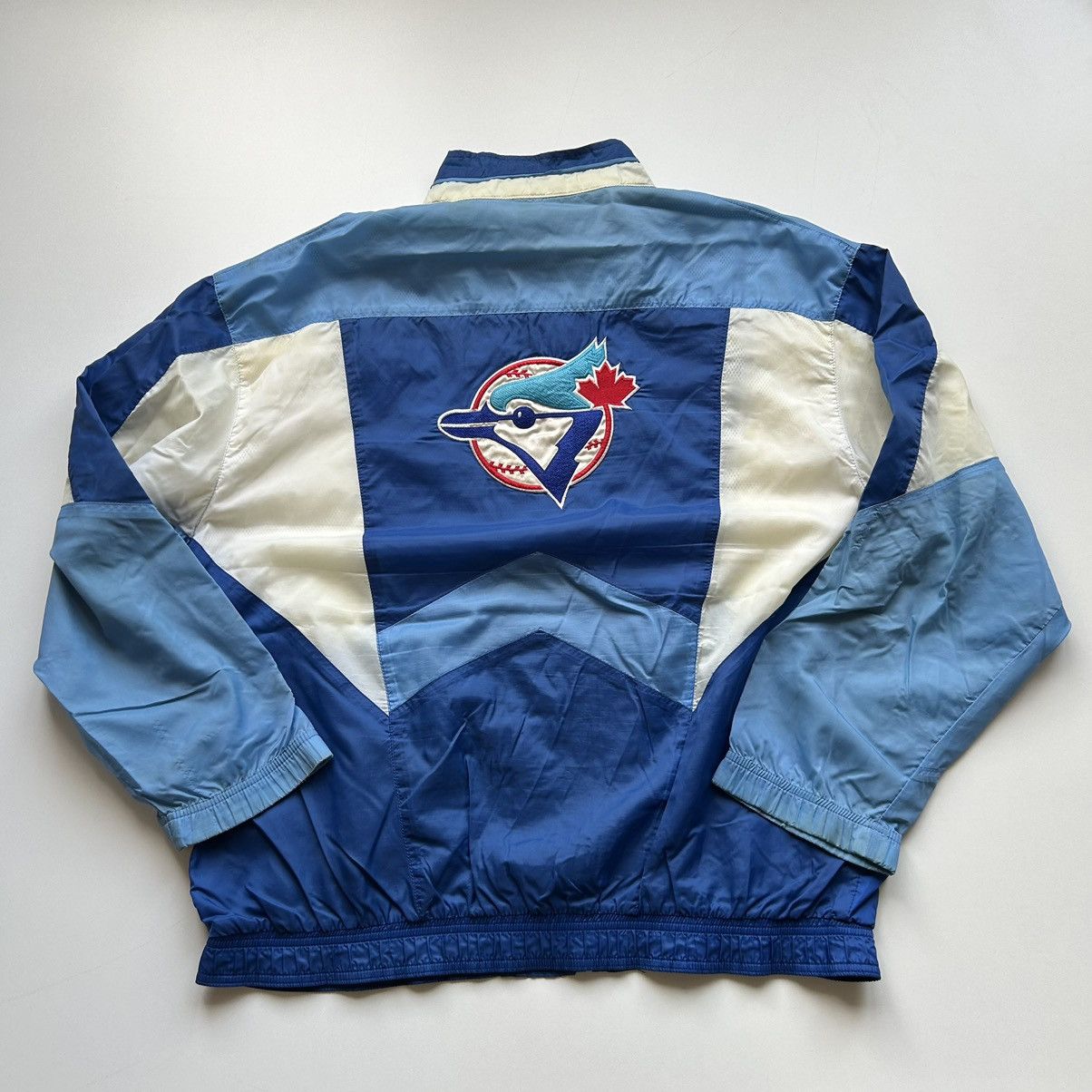 image of Vintage 90's Toronto Blue Jays Embroidered Mlb Windbreaker, Men's (Size XL)