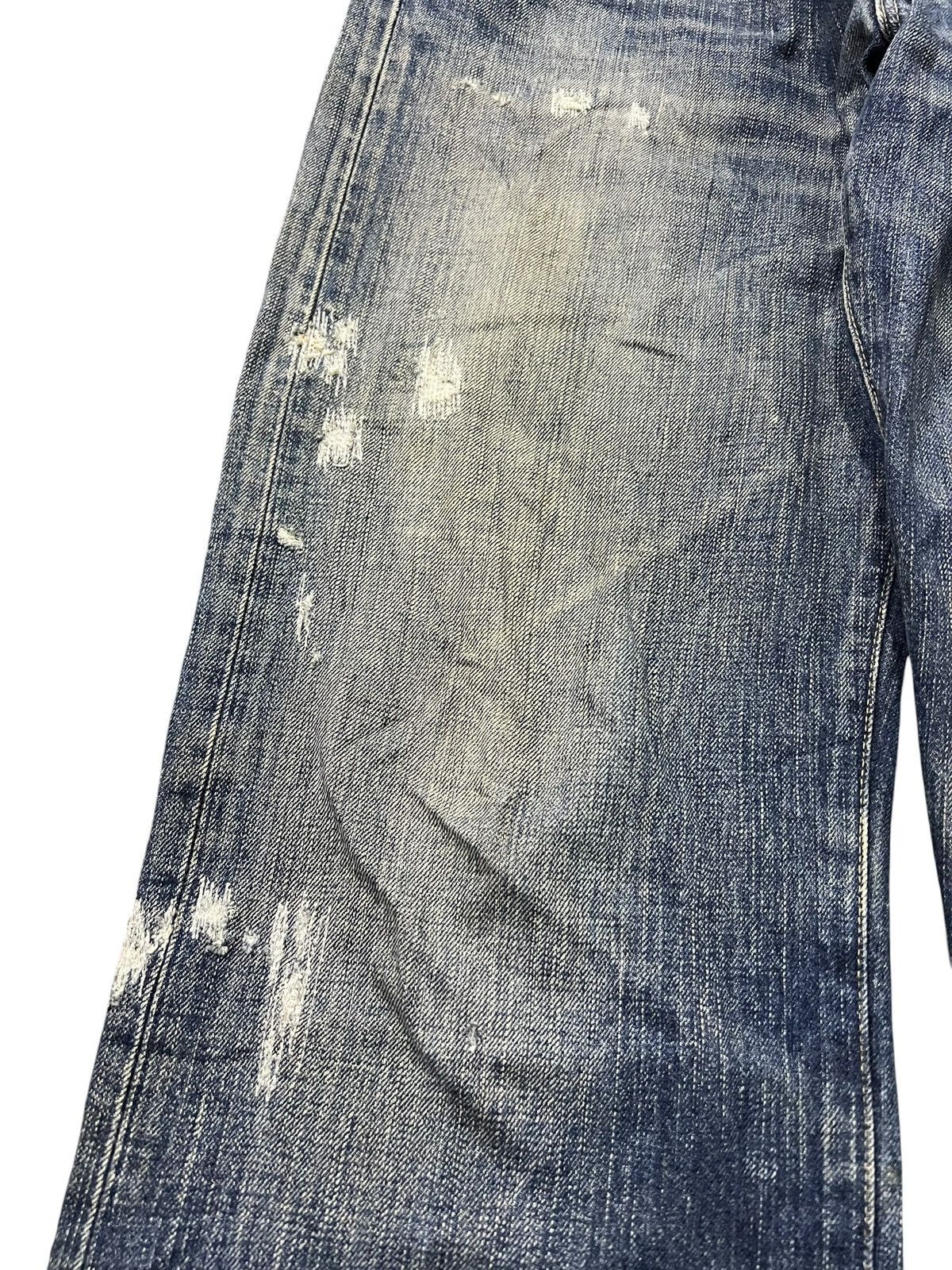 Levi's 💥Baggy💥Vintage Levi’s 510 Redlook Distressed Mud Wash Jean Size US 31 - 3 Thumbnail