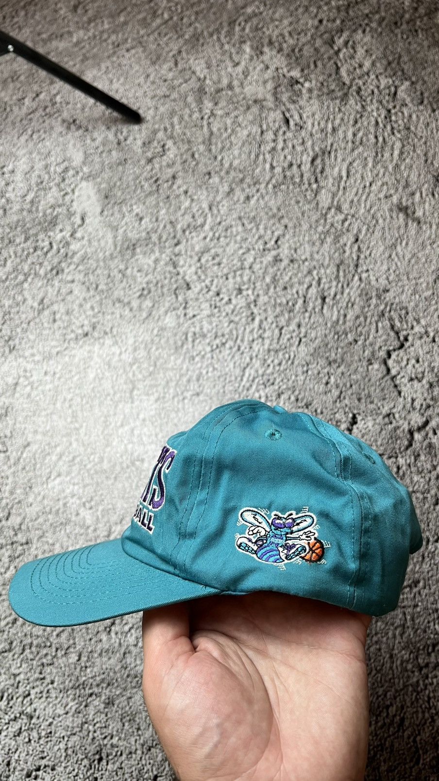 Champion VTG 90’s Charlotte Hornets NBA champion hat Size ONE SIZE - 2 Thumbnail