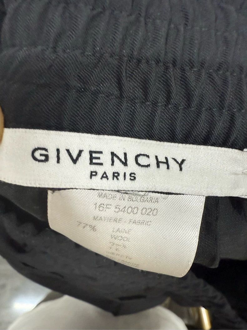 Givenchy Givenchy SizeL Versatile basic black elastic waistband vert Size US 29 - 3 Thumbnail