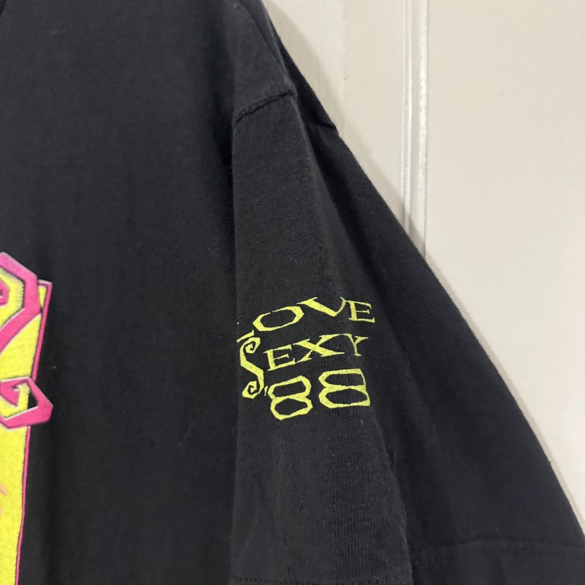 Vintage Vintage 1988 Sheila E Lovesexy Tour Concert Promo Shirt Size US XL / EU 56 / 4 - 4 Thumbnail