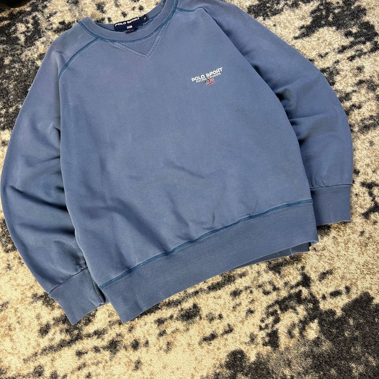 Polo Ralph Lauren Polo Sport Ralph Lauren Luxury Mini Logo Boxy Fit Sweatshirt Size US M / EU 48-50 / 2 - 3 Thumbnail