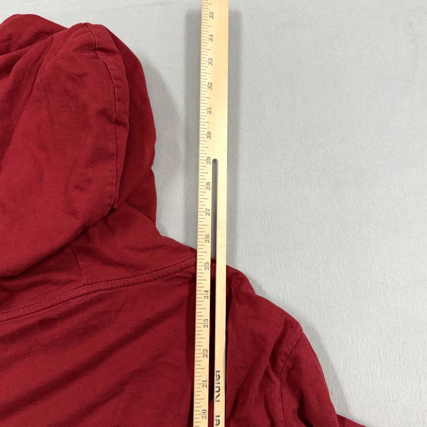 Polo Ralph Lauren Polo Ralph Lauren Hoodie Sweatshirt Mens M Red Lightweight Jersey Pullover Crew Neck Hooded Logo Embroidered Size US M / EU 48-50 / 2 - 5 Thumbnail