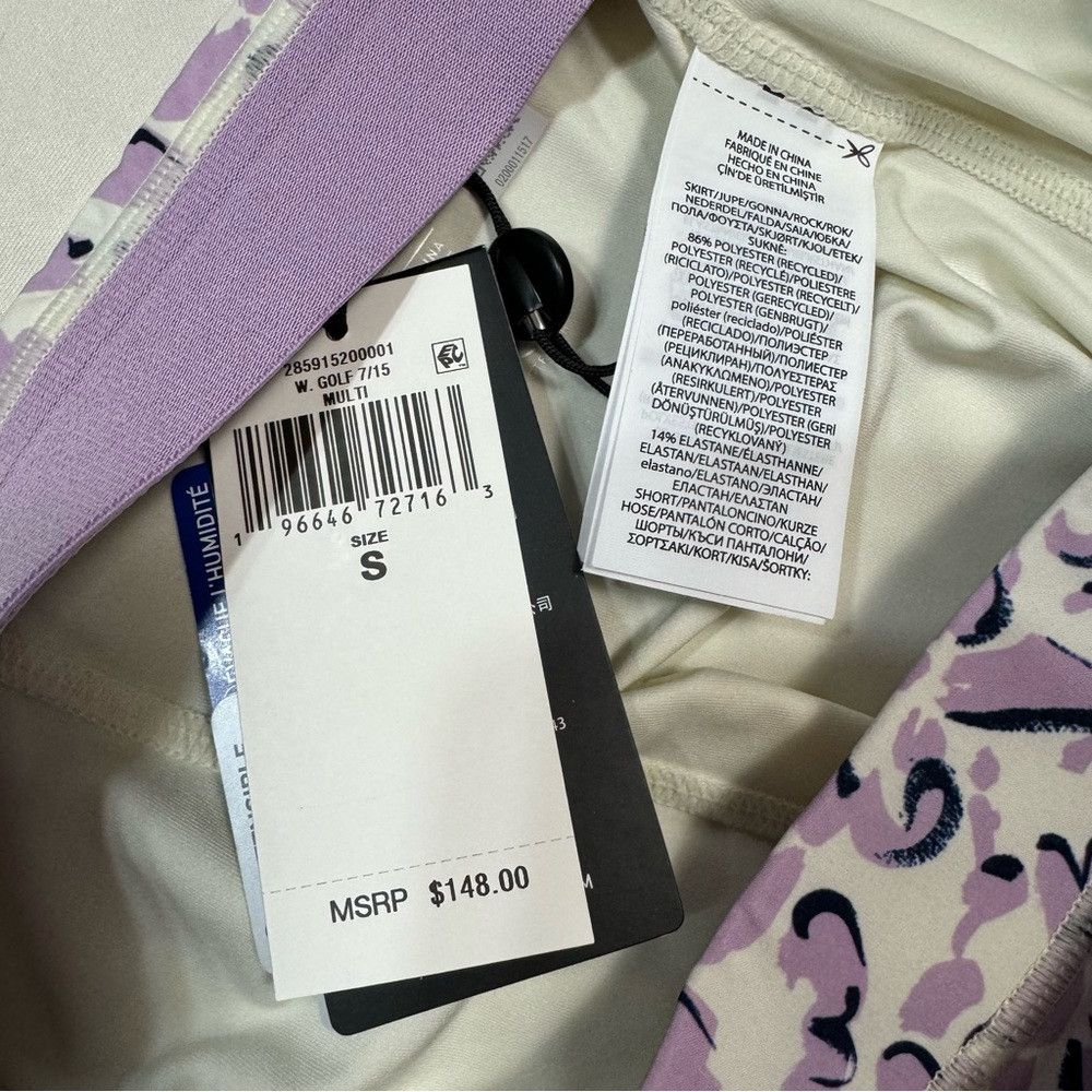 Ralph Lauren NWT New $148 RLX Ralph Lauren Isle Petals Printed Aim Skort Size 28" / US 6 / IT 42 - 6 Thumbnail