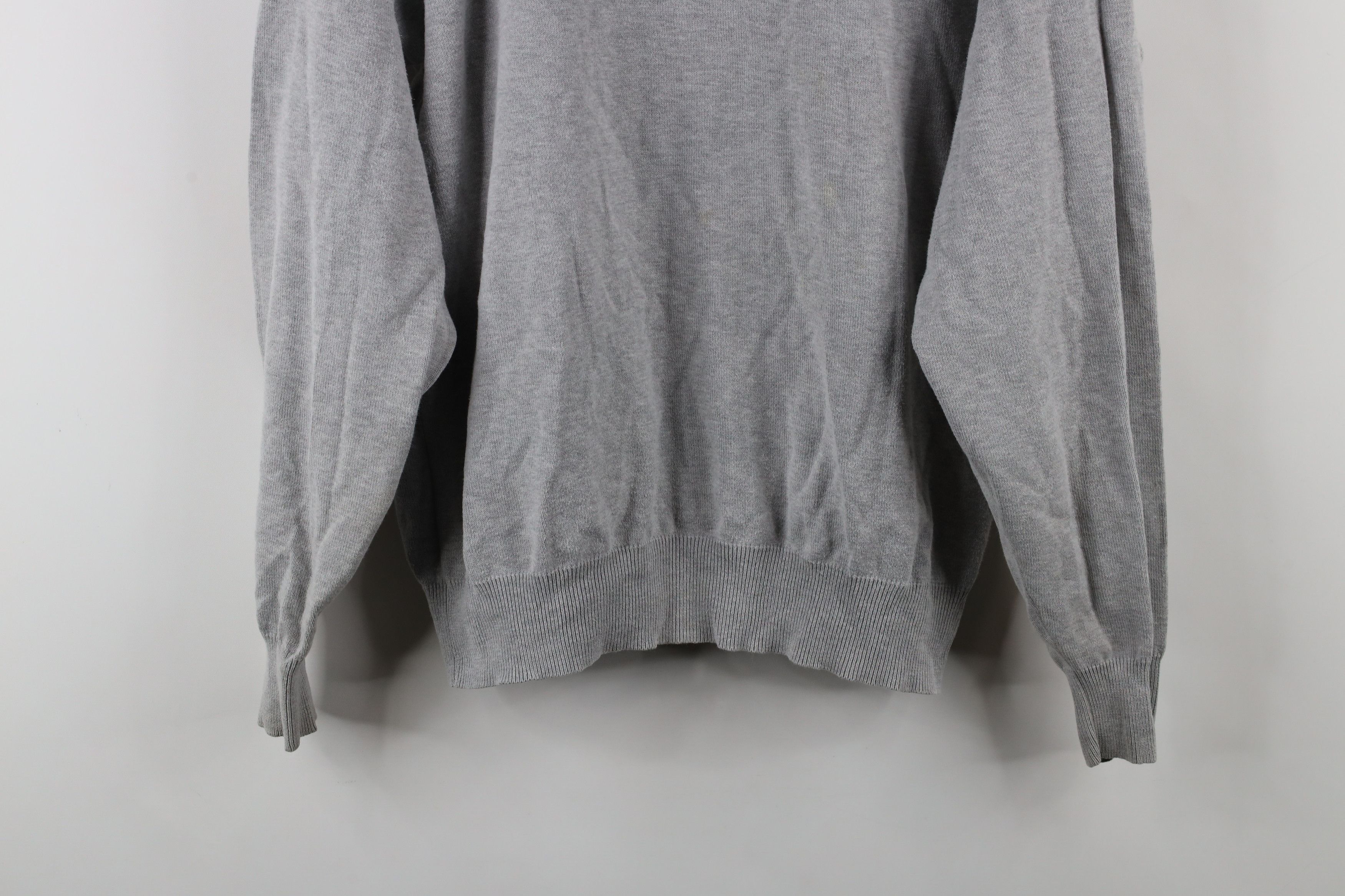 Pendleton × Vintage Vintage Pendleton Cotton Knit Collared Pullover Sweater Gray Size US M / EU 48-50 / 2 - 3 Thumbnail