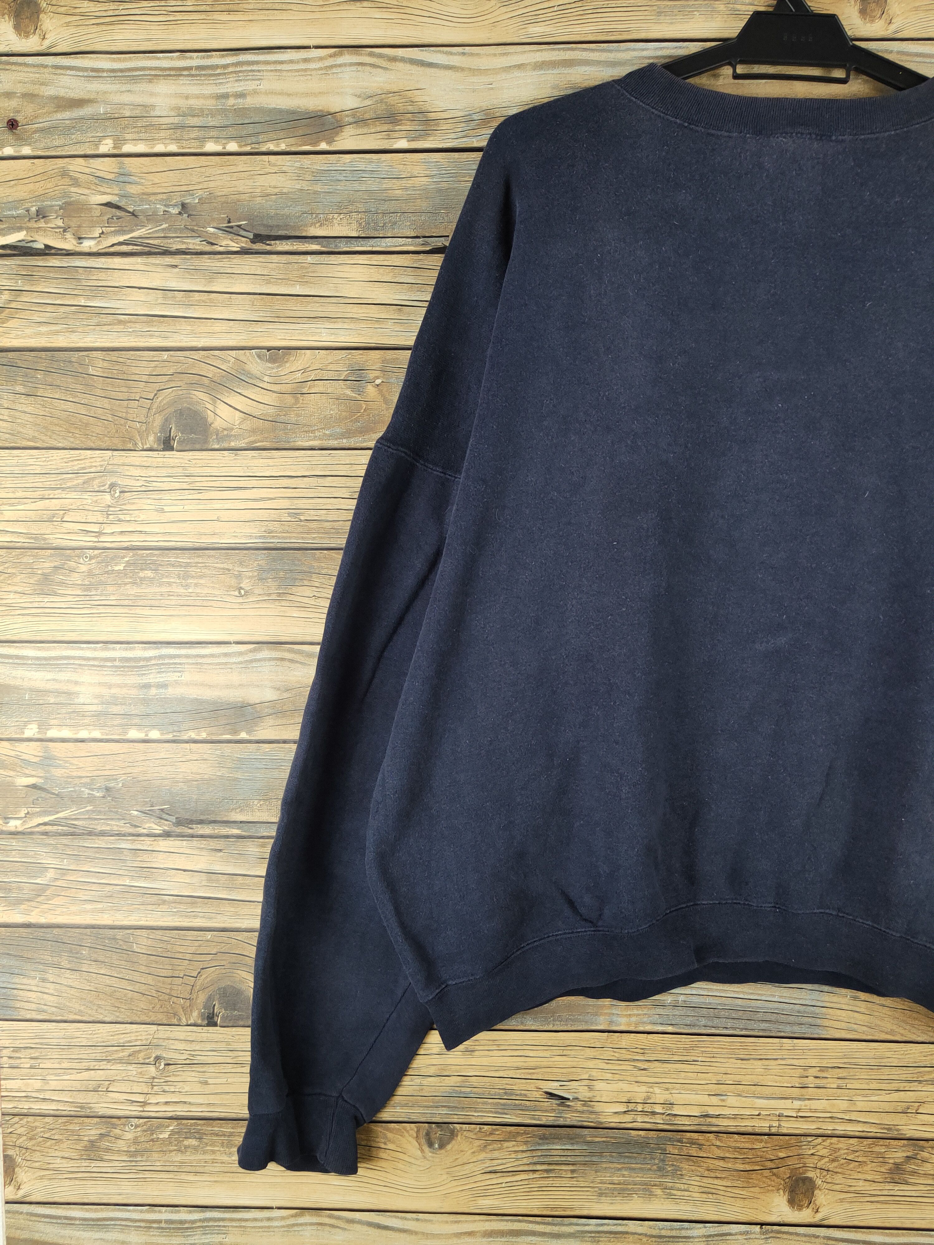 DKNY DL DKNY Navy vintage Sweatshirts #431 Size US XL / EU 56 / 4 - 8 Thumbnail