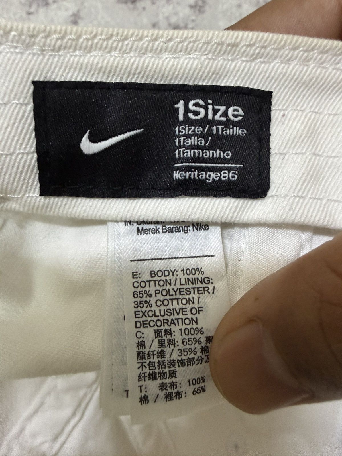 Nike Nike Swoosh Heritage 86 Buckle Back Adjustable Cap Size ONE SIZE - 10 Thumbnail