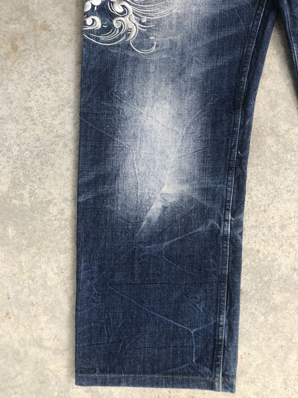 Karakuri Tamashii Karakuri Tamashii Embroidered Jeans Distressed Size US 34 / EU 50 - 6 Thumbnail
