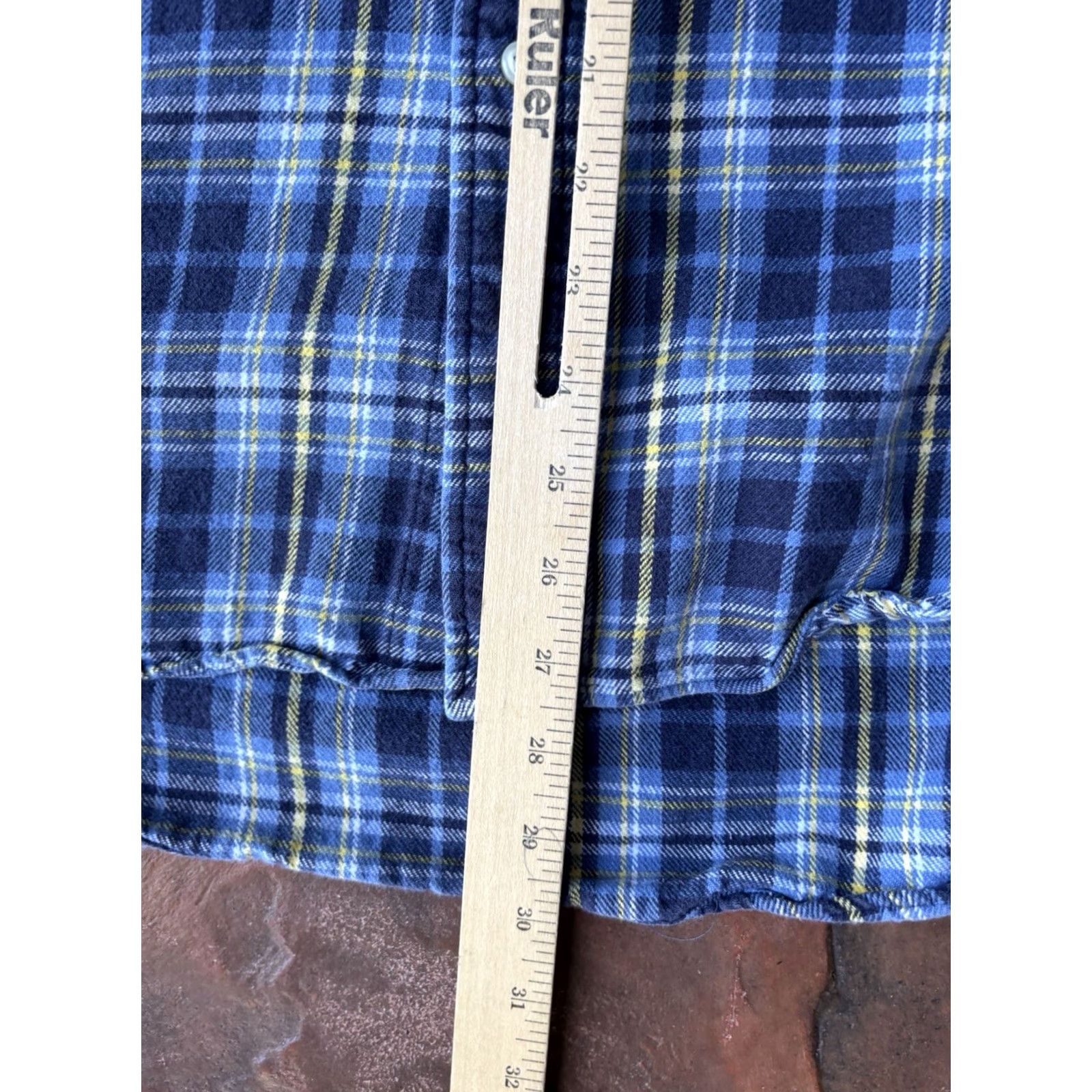 Ralph Lauren VINTAGE Ralph Lauren Classic Fit Button Up Shirt Men’s M Plaid Blue Long Sleeve Size US M / EU 48-50 / 2 - 5 Thumbnail