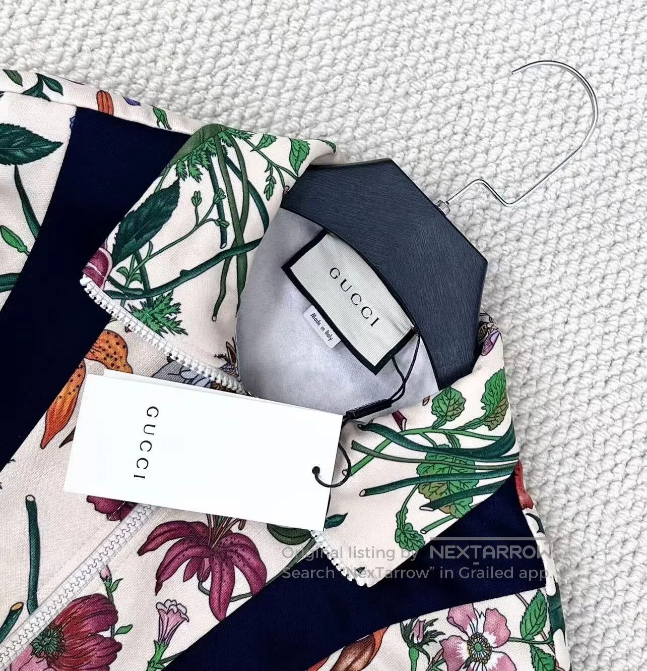 Gucci gucci floral embroidered jacket with logo. Size US S / EU 44-46 / 1 - 3 Thumbnail