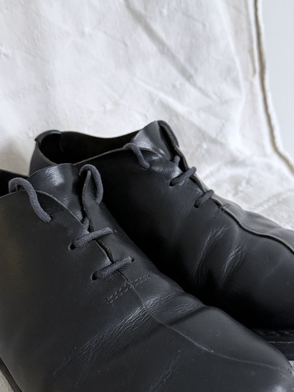 Trippen Trippen Black Leather Shoes Size US 8 / EU 41 - 3 Thumbnail