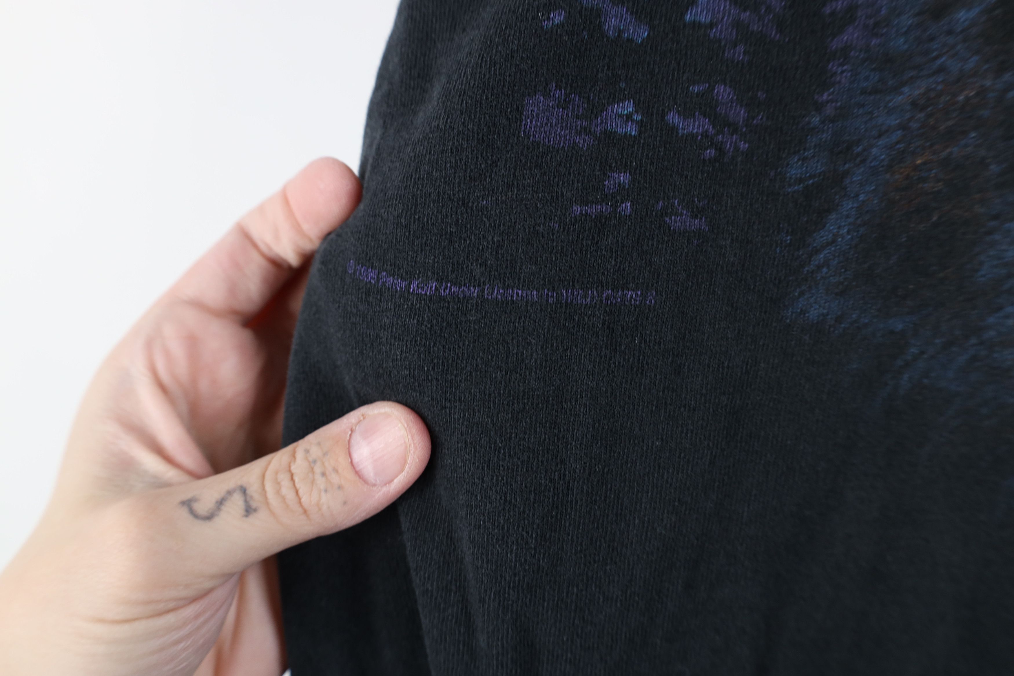 Vintage Vintage 90s Streetwear All Over Print Long Sleeve T-Shirt Size US M / EU 48-50 / 2 - 6 Thumbnail