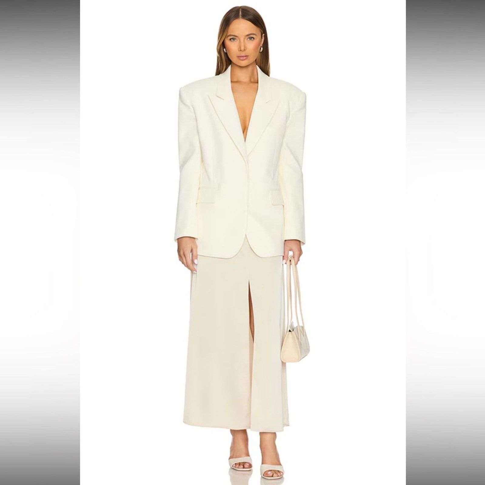 ASTR The Label NWT Astr the Label Ivory Maxi Skirt Size Small Size 27" / US 4 / IT 40 - 5 Thumbnail