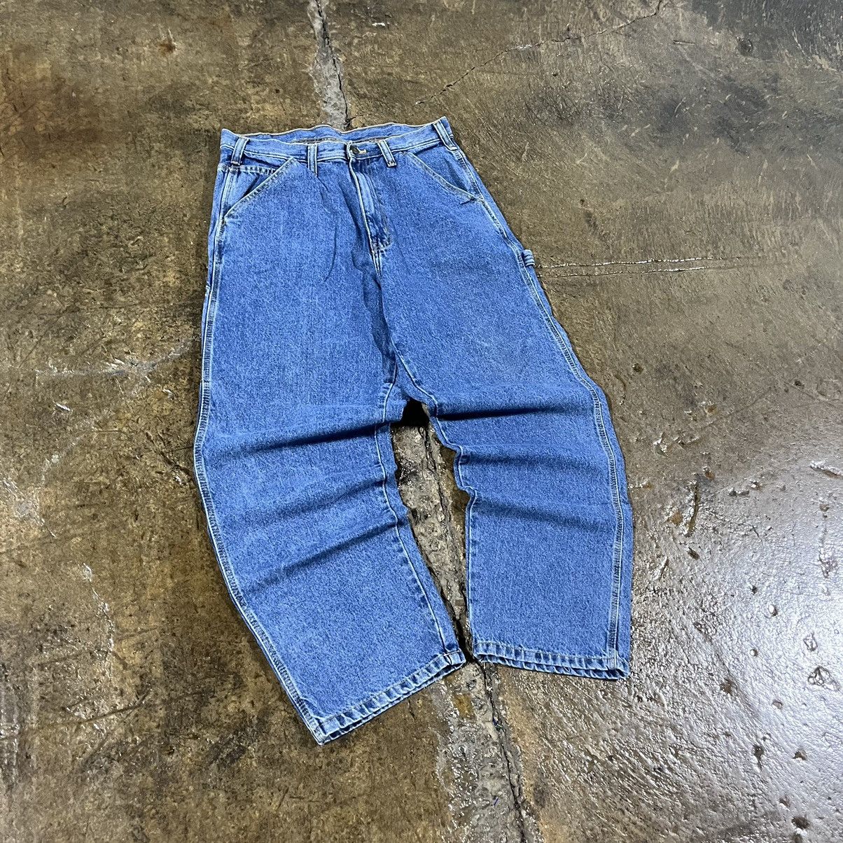 Carhartt × Vintage Crazy Y2K Carhartt Style Carpenter Jeans Workwear Skater Size US 32 / EU 48 - 5 Thumbnail