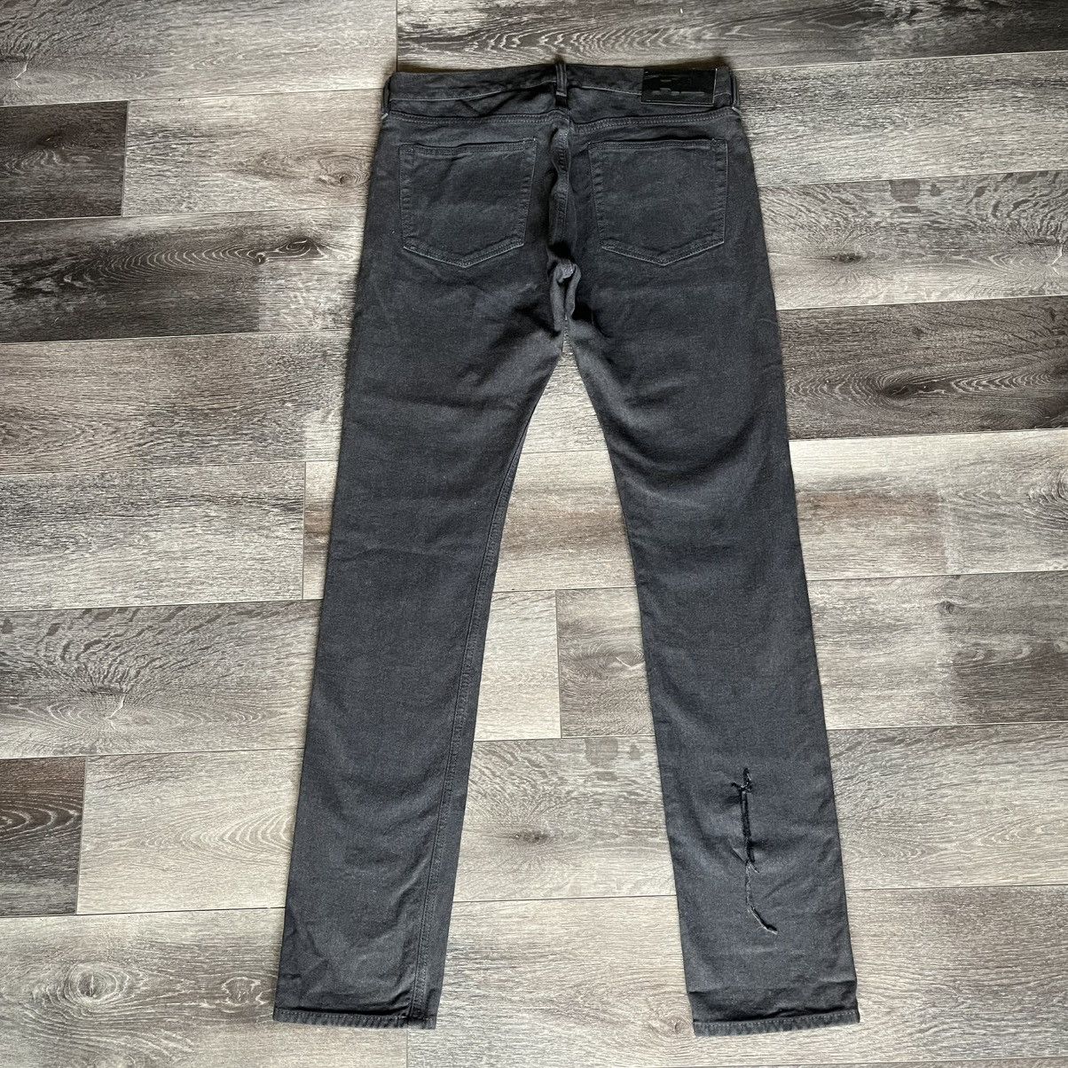 Ralph Lauren Black Label Ralph Lauren Black Label Dark Grey Slim Denim Jeans 33x32 Size US 33 - 1 Thumbnail
